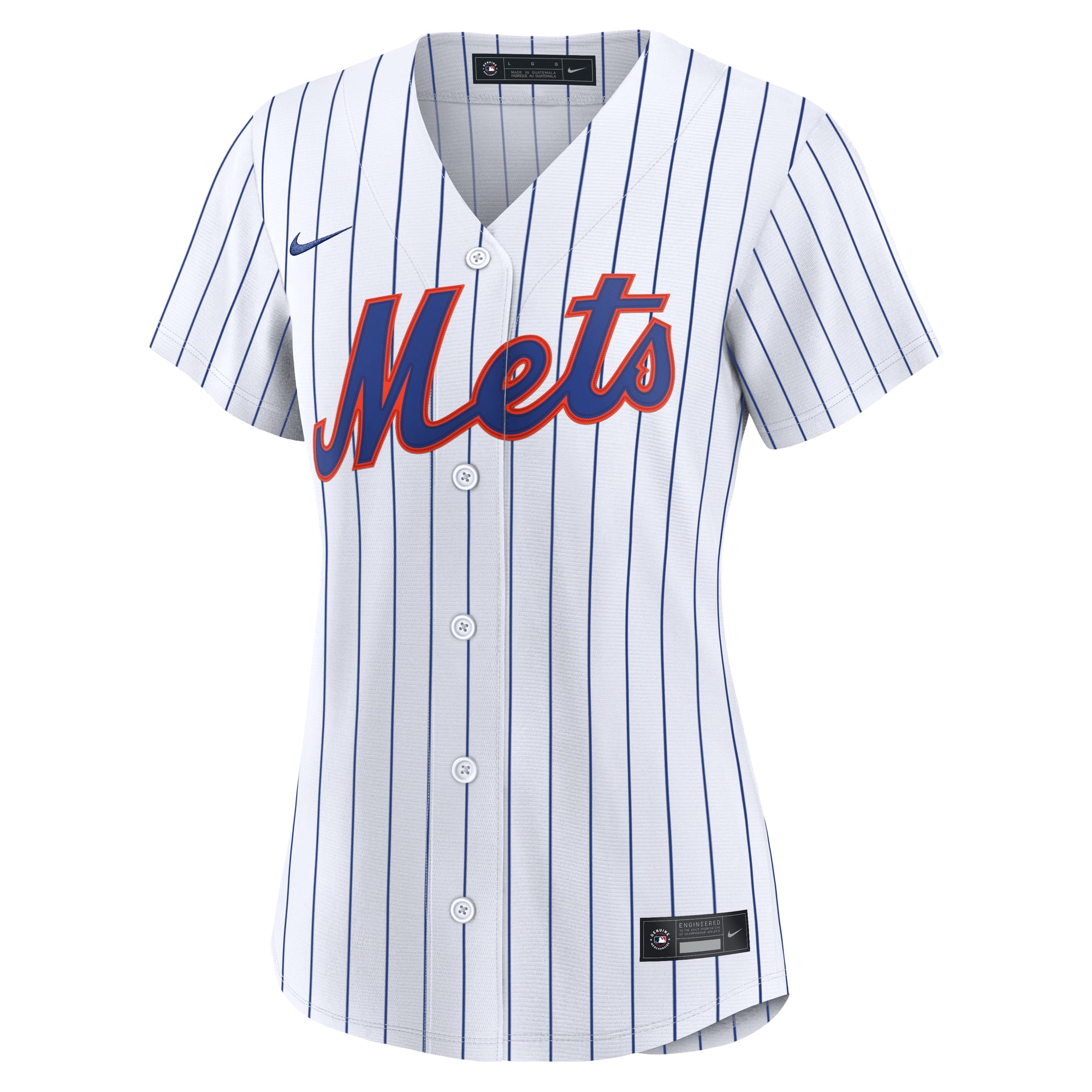 Francisco Lindor New York Mets Women's Home Jersey - White - Image 3