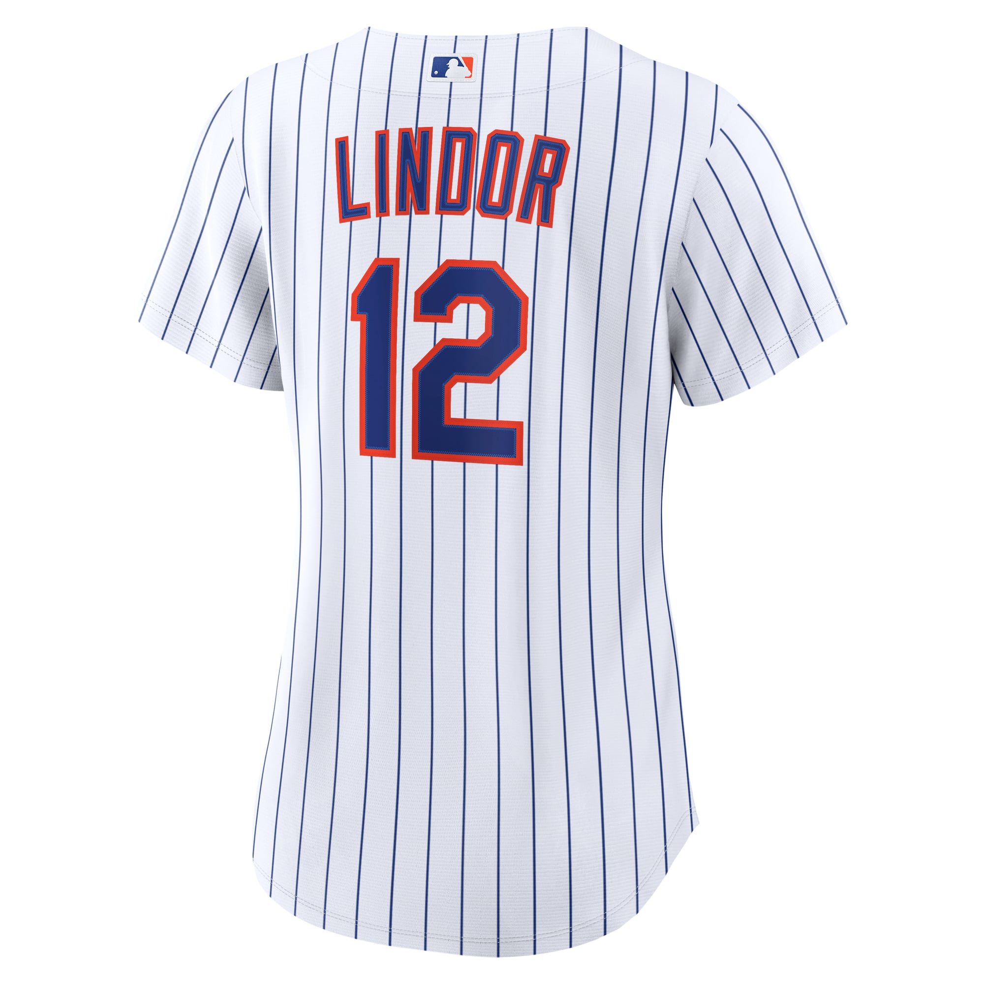 Francisco Lindor New York Mets Women's Home Jersey - White - Image 4