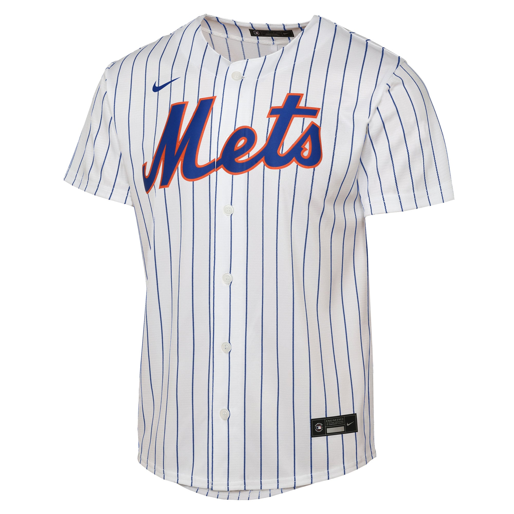 Francisco Lindor New York Mets Youth Home Player Jersey - White - Image 3