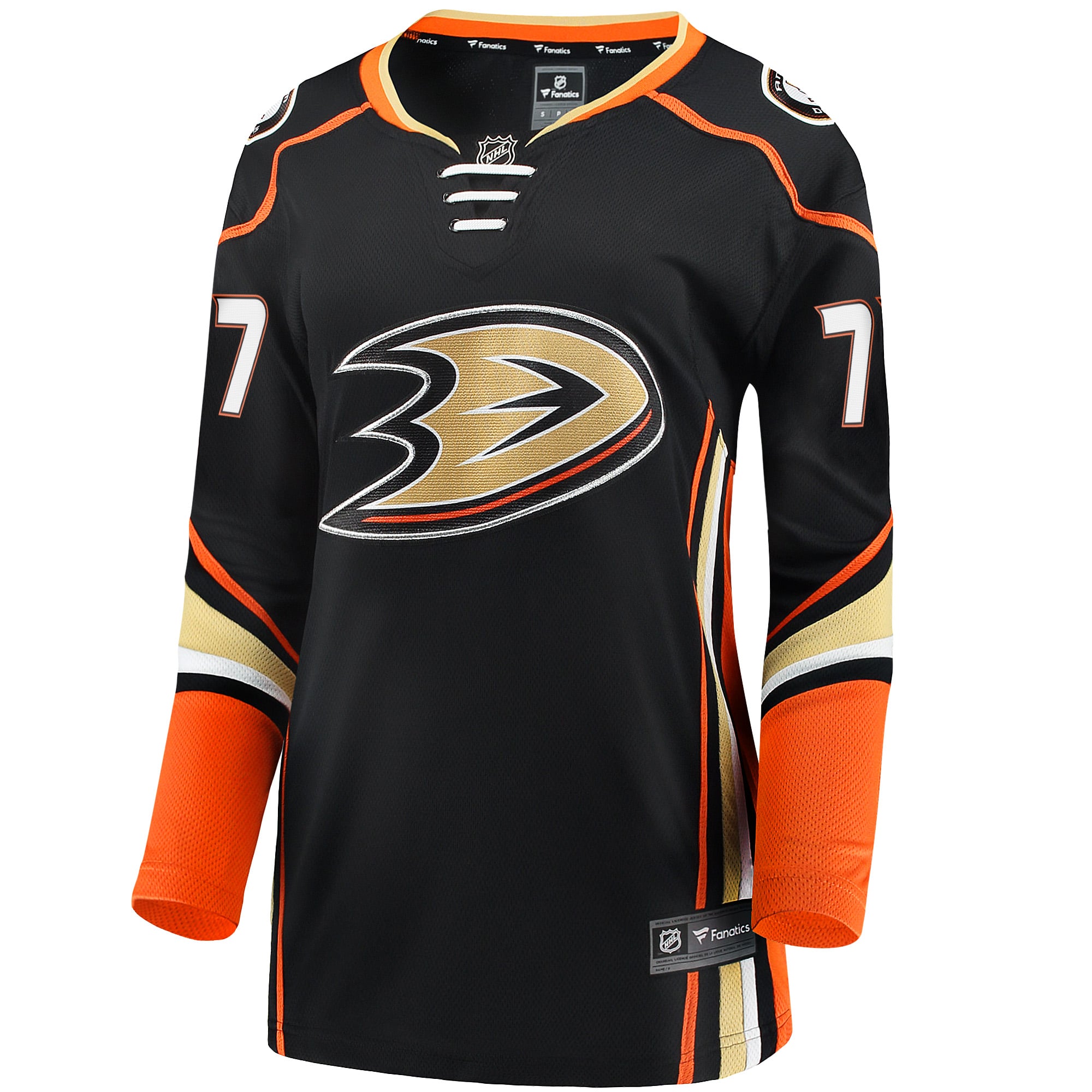 Frank Vatrano Anaheim Ducks Women's Home Breakaway Player Jersey - Black - Image 3