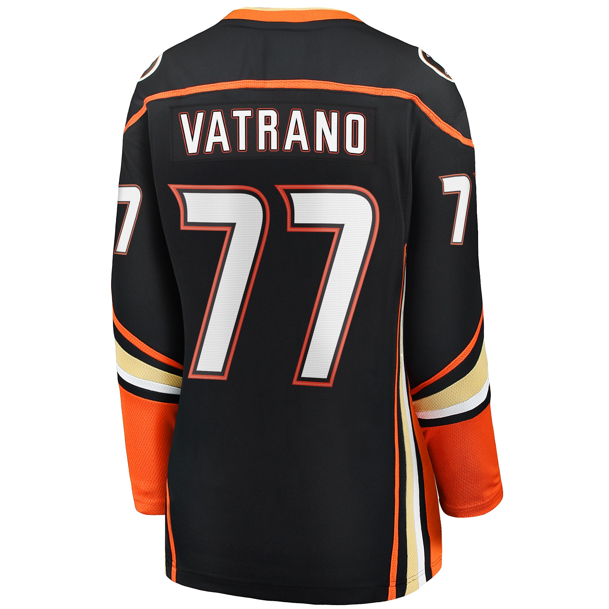 Frank Vatrano Anaheim Ducks Women's Home Breakaway Player Jersey - Black - Image 4