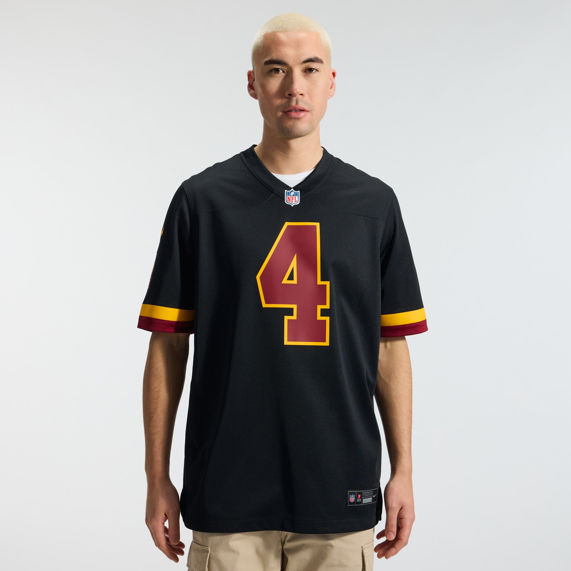 Frankie Luvu Washington Commanders Game Super Bowl Era Jersey - Black - Image 4