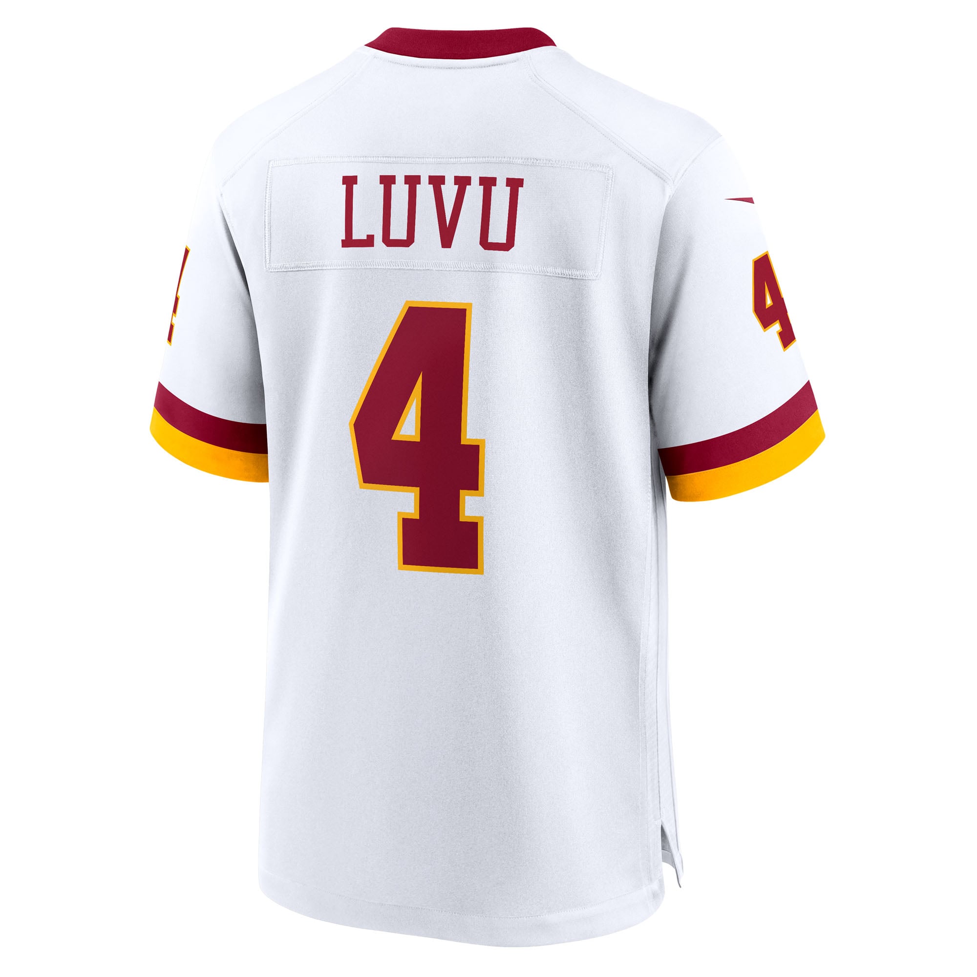 Frankie Luvu Washington Commanders Hail Raiser Alternate Game Jersey - White - Image 4