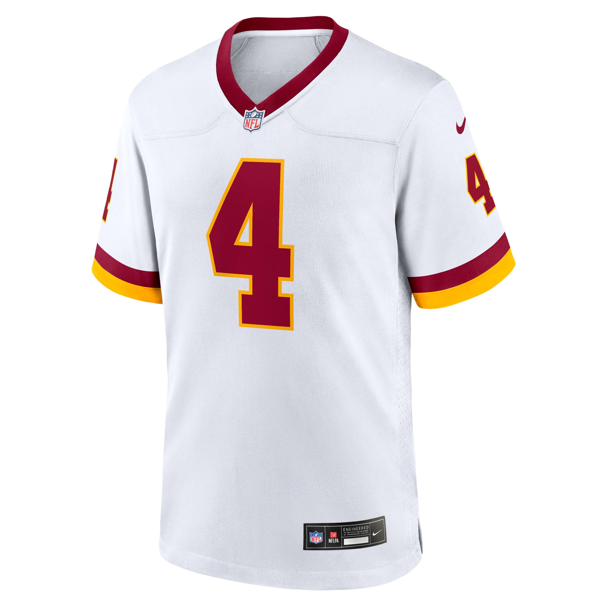 Frankie Luvu Washington Commanders Hail Raiser Alternate Game Jersey - White - Image 3