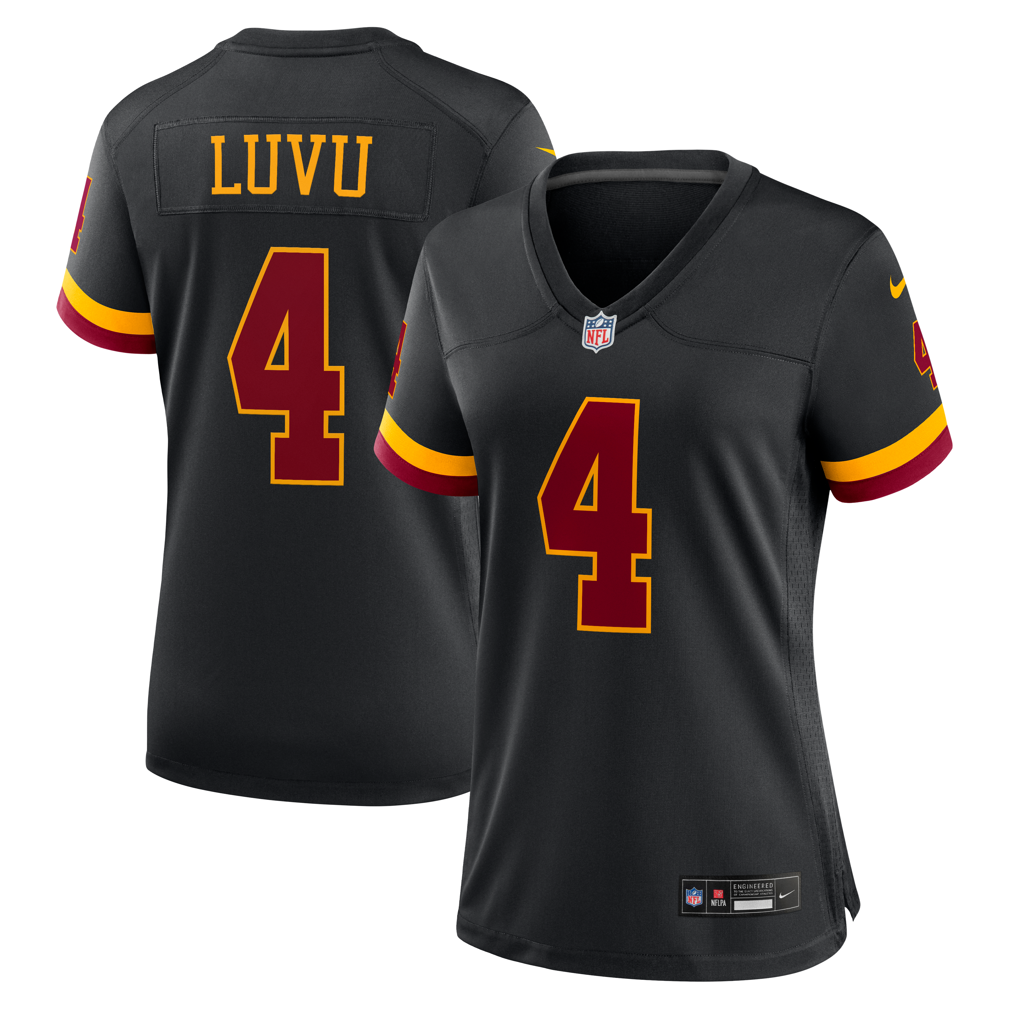 Frankie Luvu Washington Commanders Women's Game Jersey - Black