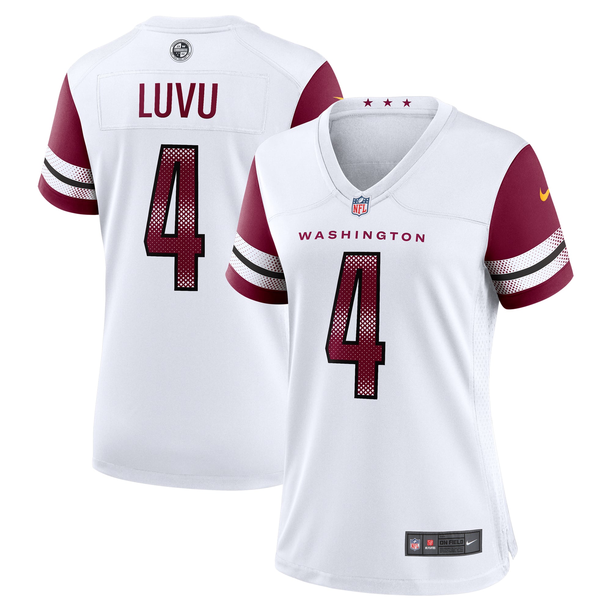 Frankie Luvu Washington Commanders Women's Game Jersey - White