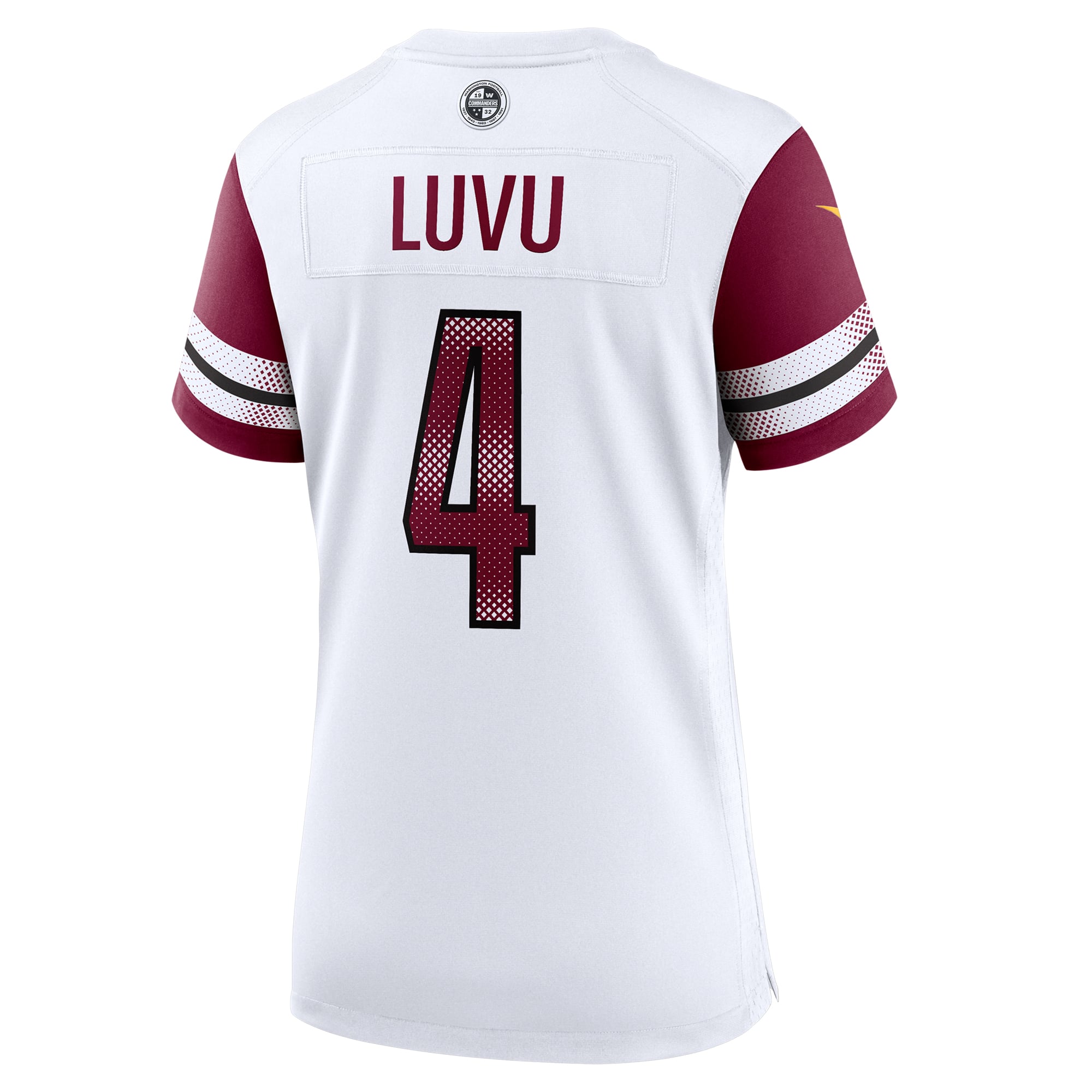 Frankie Luvu Washington Commanders Women's Game Jersey - White - Image 4