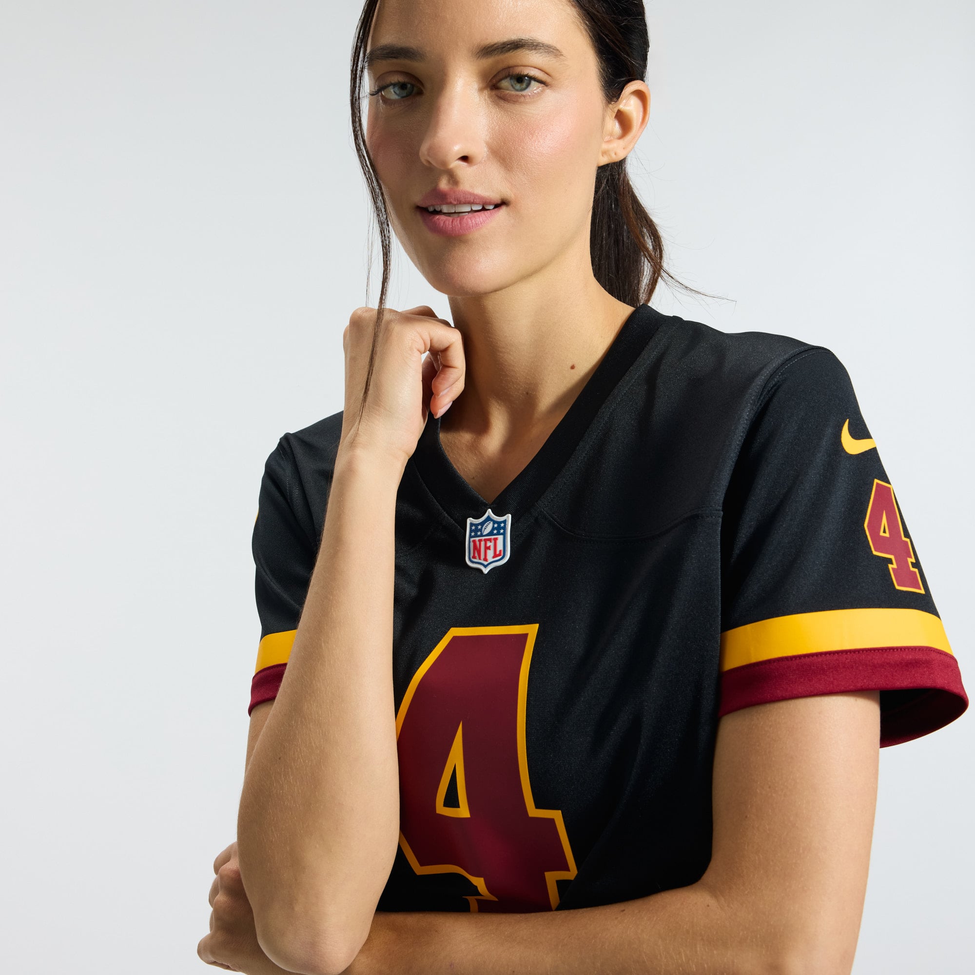 Frankie Luvu Washington Commanders Women's Game Super Bowl Era Jersey - Black - Image 11