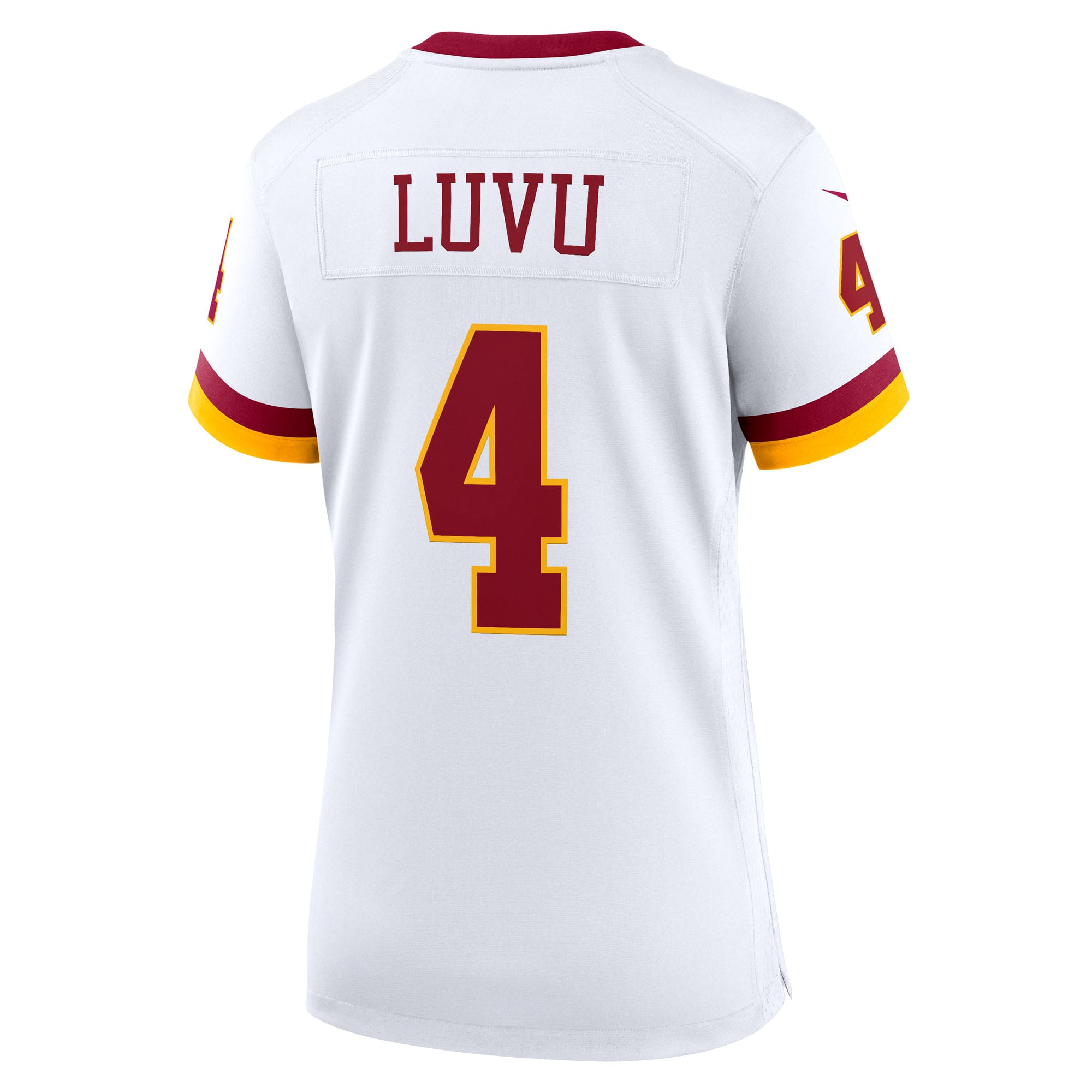 Frankie Luvu Washington Commanders Women's Hail Raiser Alternate Game Jersey - White - Image 4