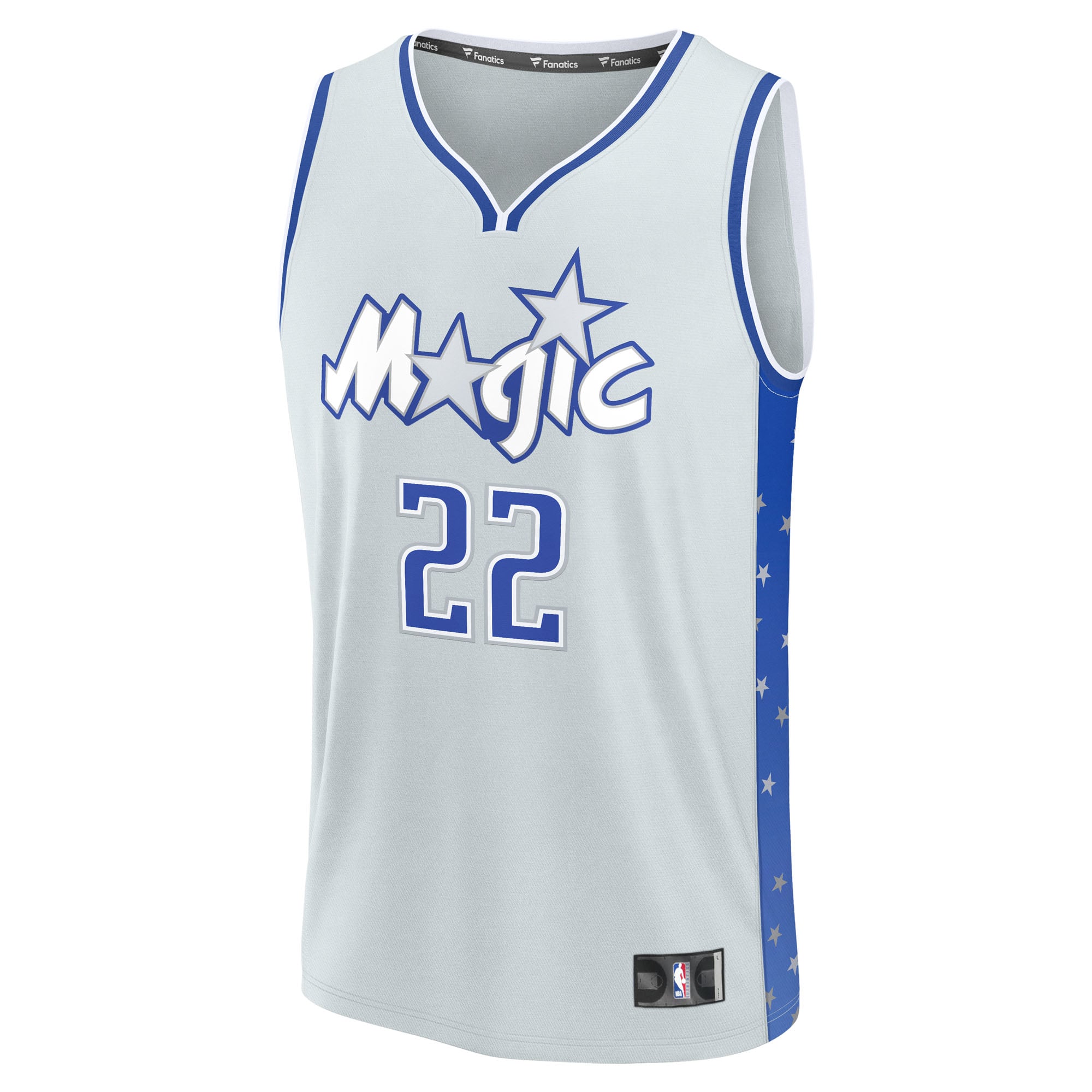 Franz Wagner Orlando Magic Youth 2025/26 City Edition Fast Break Jersey - Silver - Image 3
