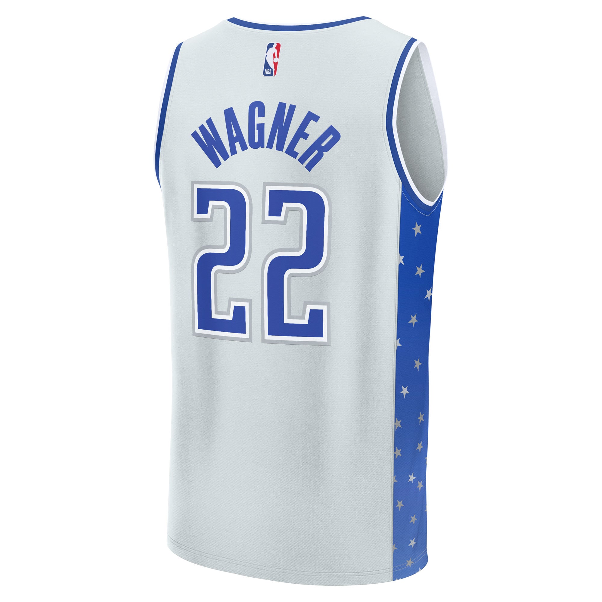 Franz Wagner Orlando Magic Youth 2025/26 City Edition Fast Break Jersey - Silver - Image 4