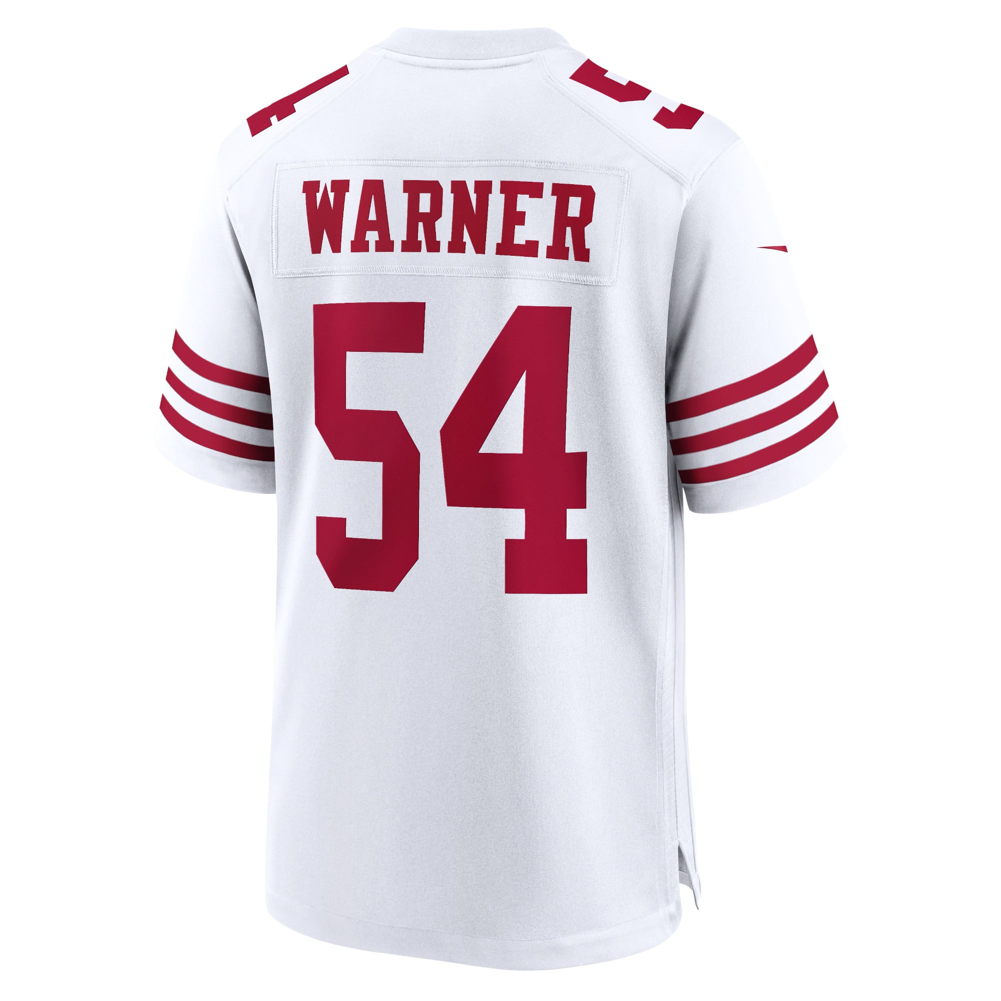 Fred Warner San Francisco 49ers Player Game Jersey - White - Image 4