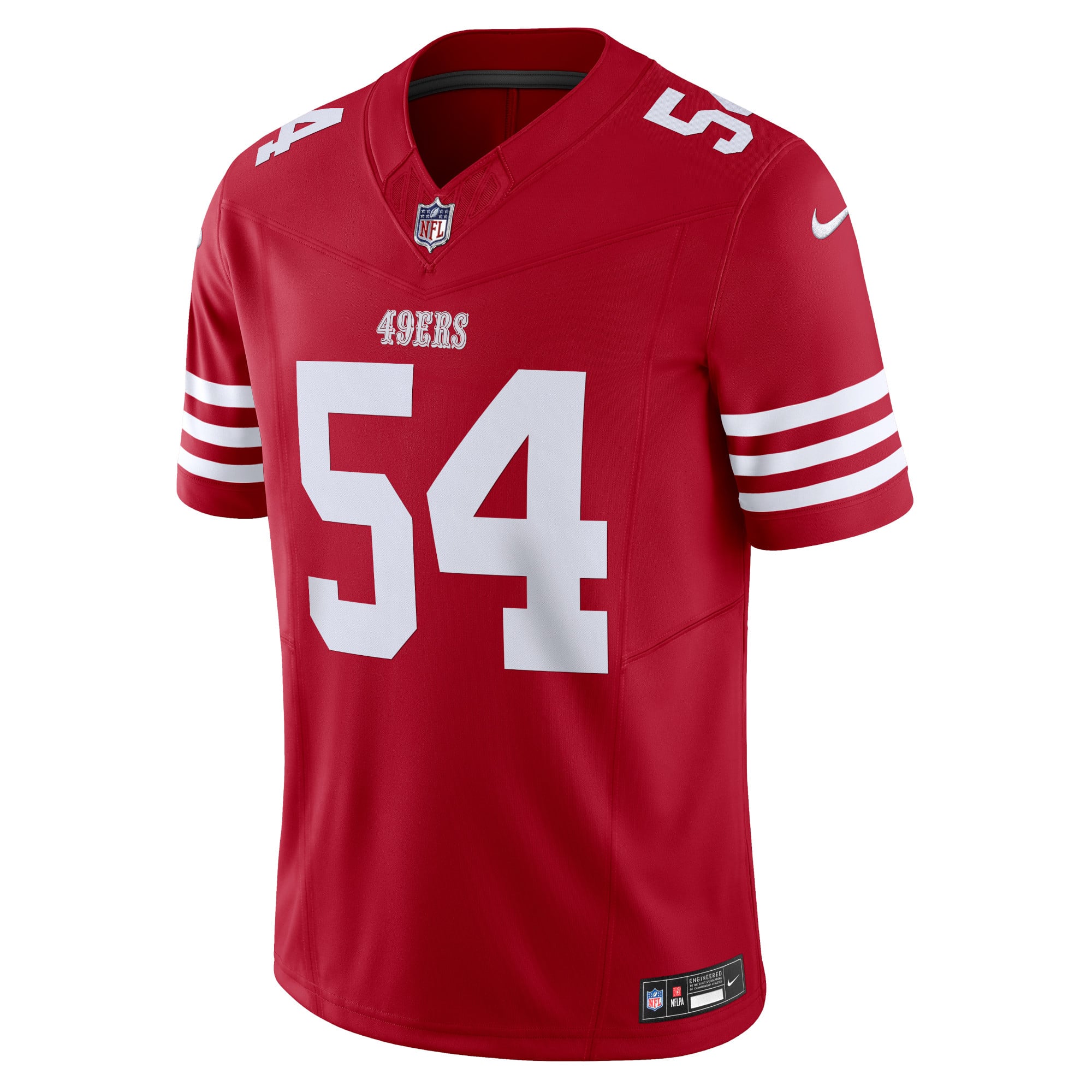 Fred Warner San Francisco 49ers Vapor F.U.S.E. Limited Jersey - Scarlet - Image 3