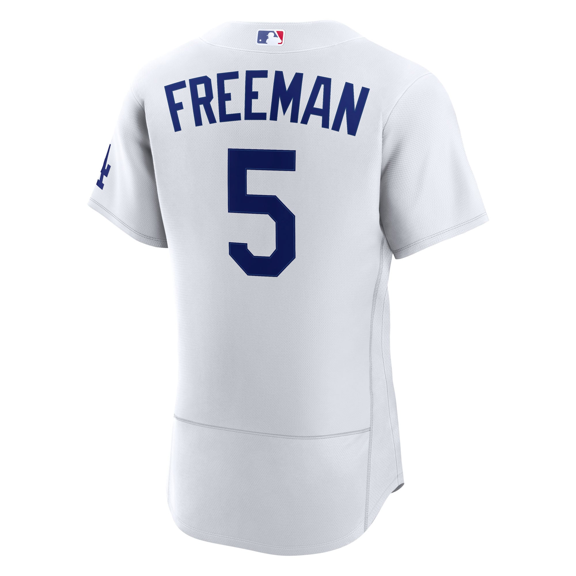 Freddie Freeman Los Angeles Dodgers Home Jersey - White - Image 4