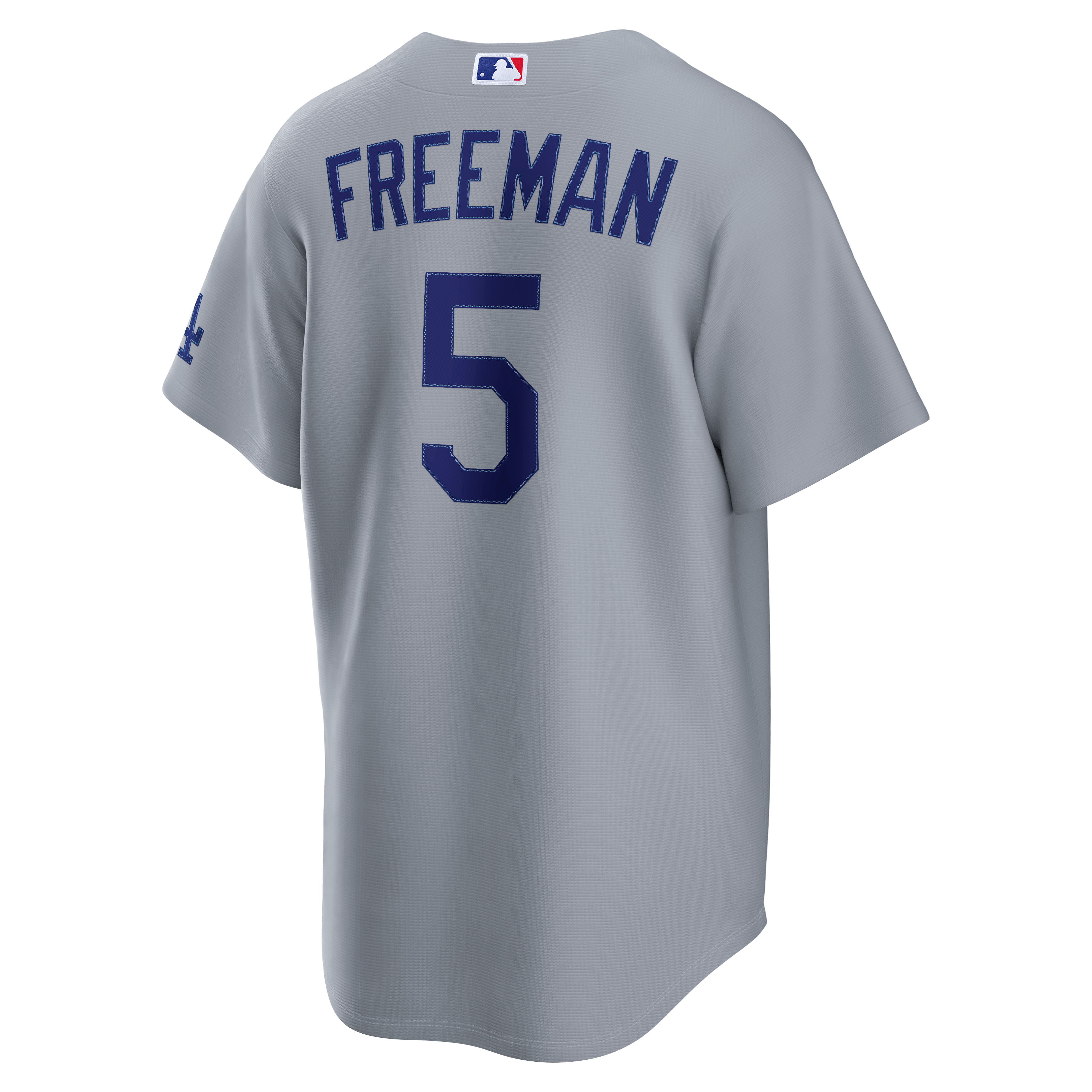Freddie Freeman Los Angeles Dodgers Road Stadium Jersey - Gray - Image 4