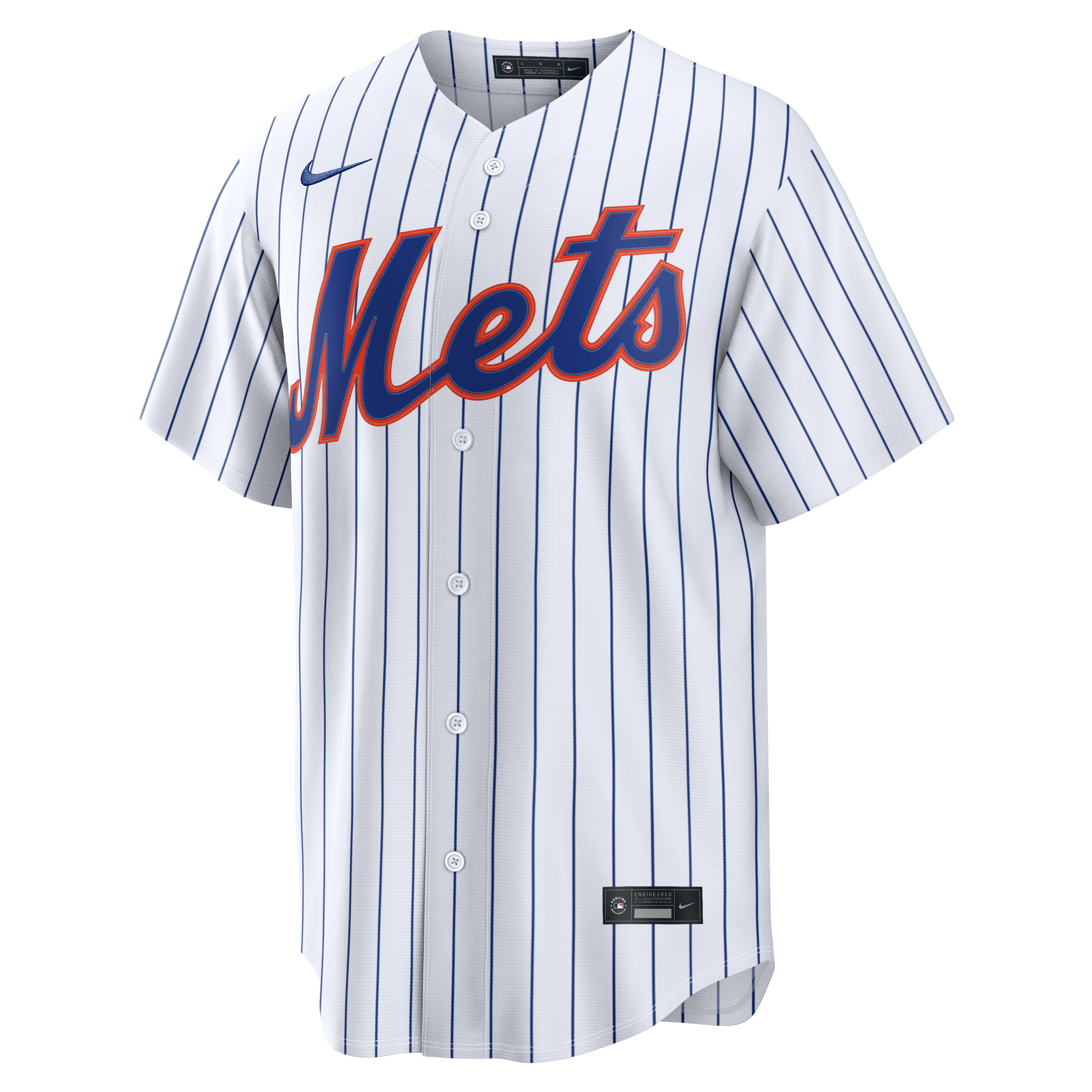 Freddy Peralta New York Mets Home Jersey - White - Image 3