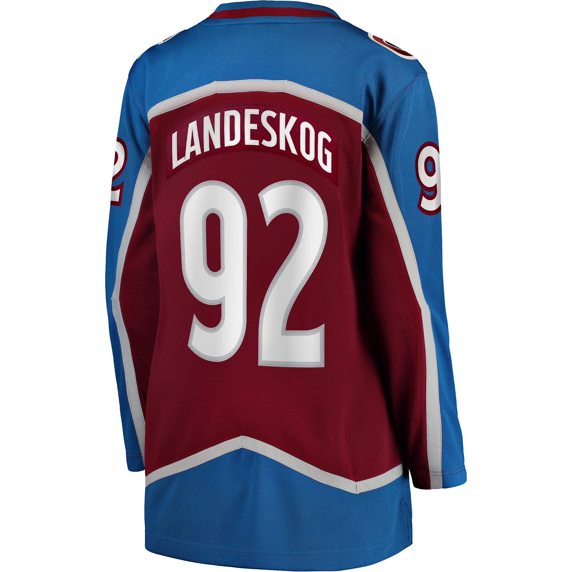 Gabriel Landeskog Colorado Avalanche Women's Captain Patch Home Breakaway Player Jersey - Burgundy - Image 4