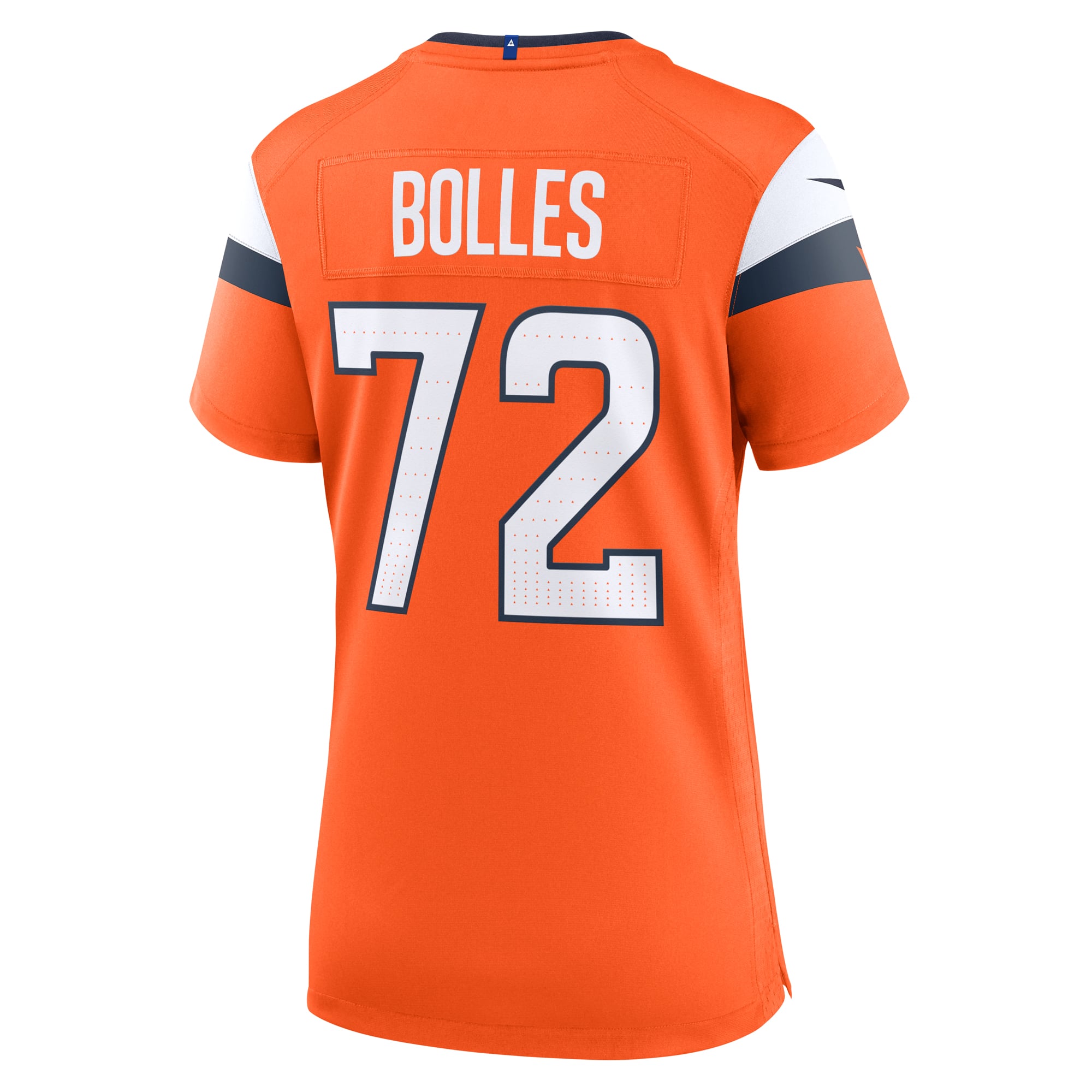 Garett Bolles Denver Broncos Women's Team Game Jersey - Orange - Image 4