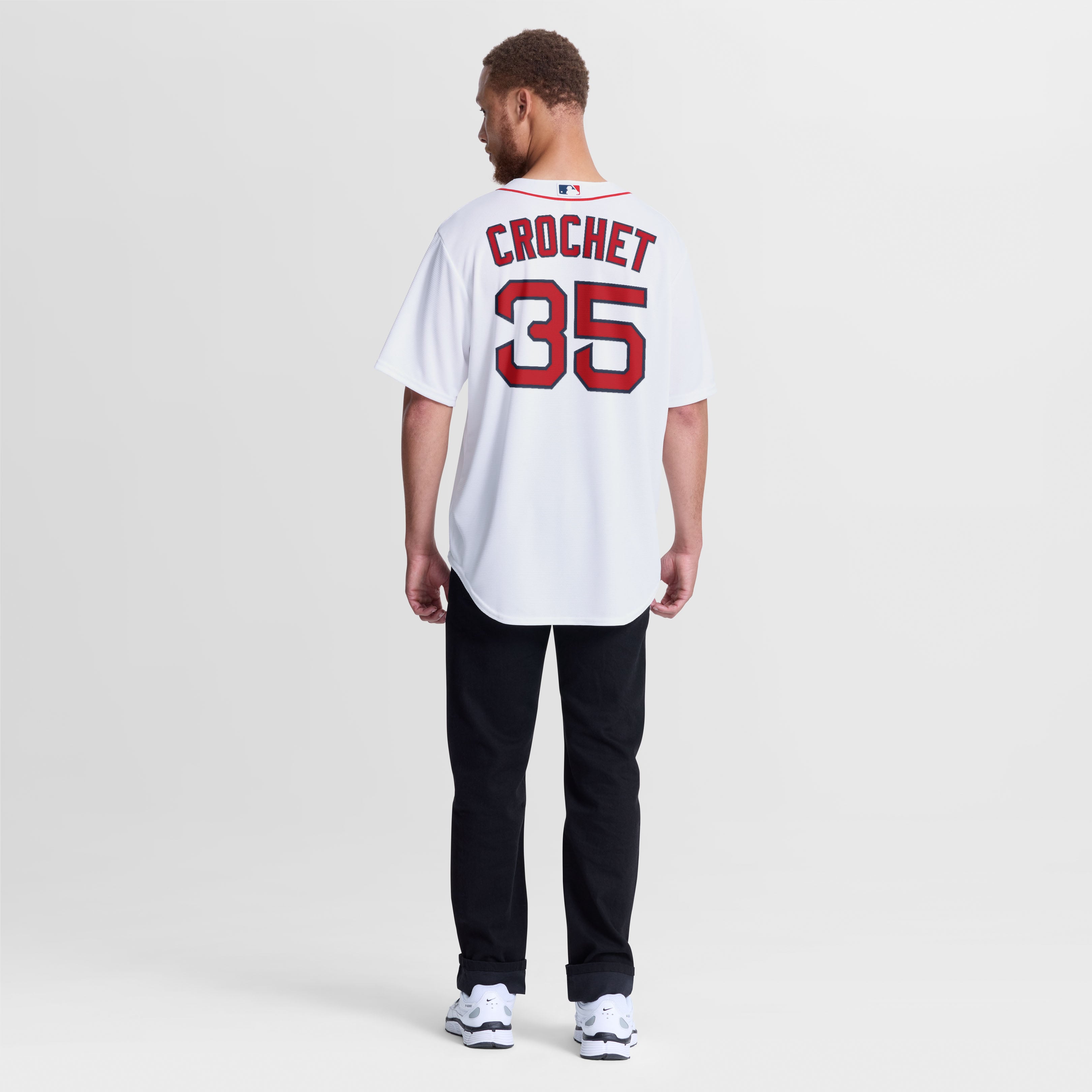 Garrett Crochet Boston Red Sox Home Jersey - White - Image 6
