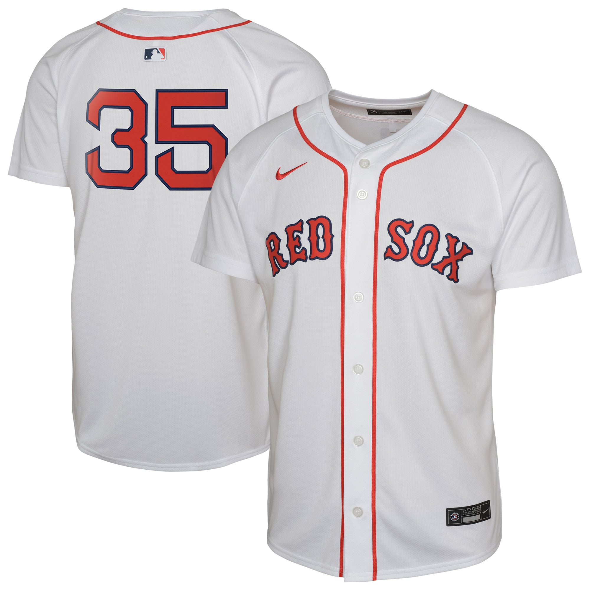 Garrett Crochet Boston Red Sox Youth Limited Player Jersey - White - Image 2