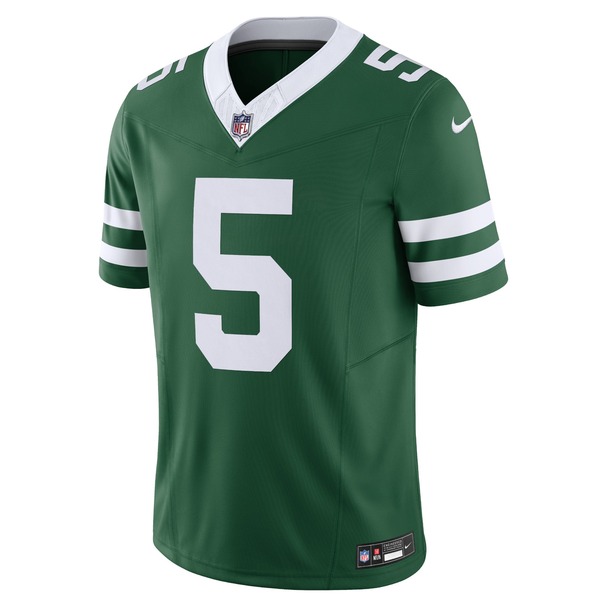 Garrett Wilson New York Jets Alternate Vapor F.U.S.E. Limited Jersey - Legacy Black - Green - Image 3