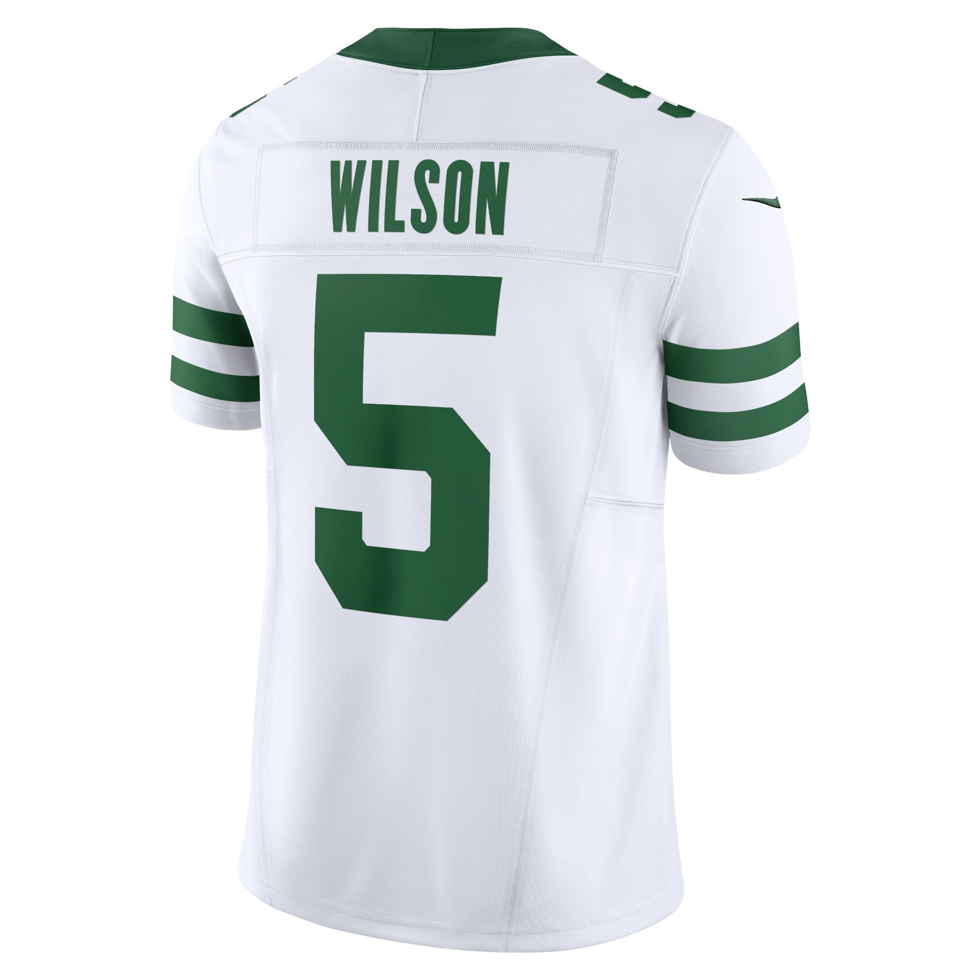Garrett Wilson New York Jets Alternate Vapor F.U.S.E. Limited Jersey - Legacy Black - White - Image 4