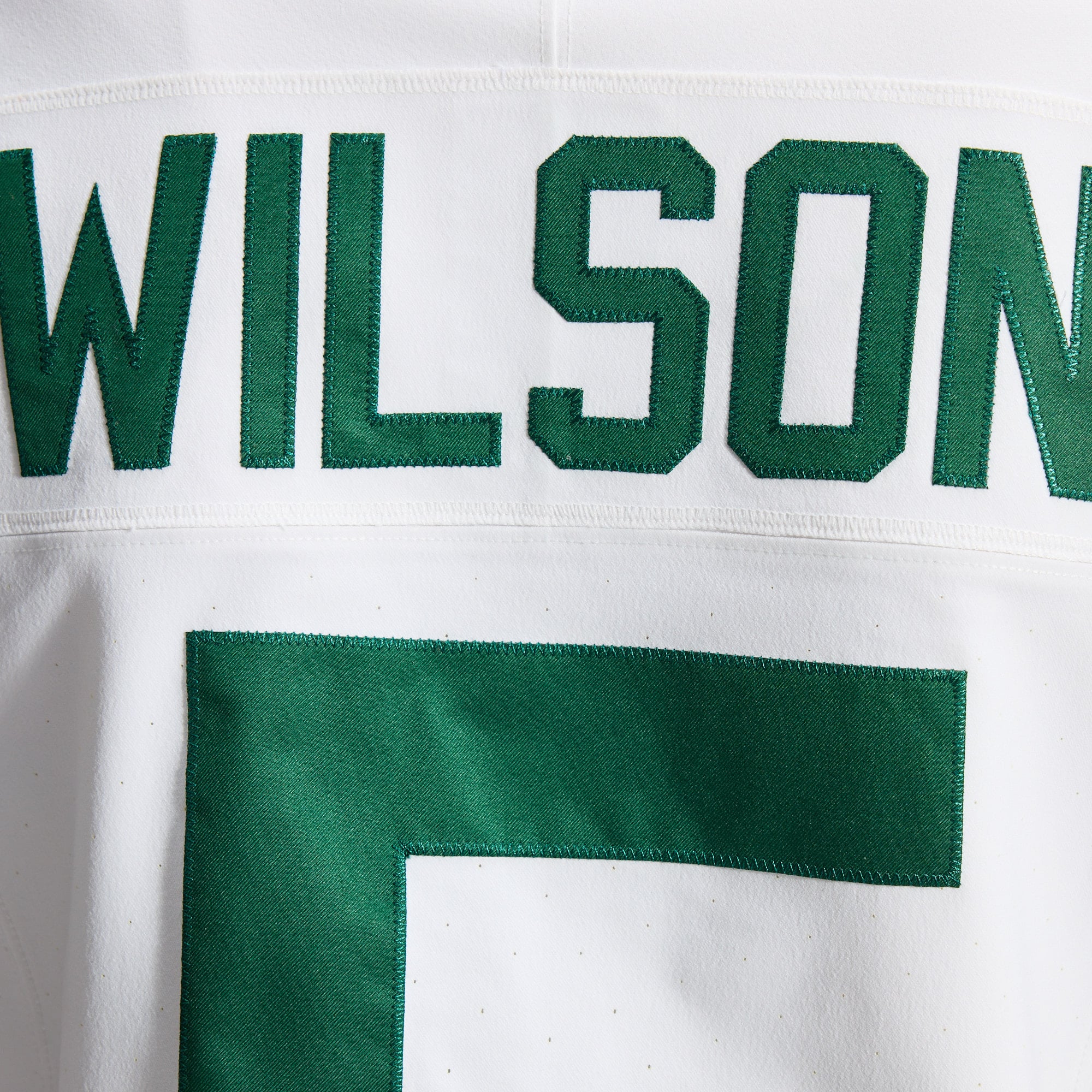 Garrett Wilson New York Jets Classic Alternate Vapor F.U.S.E. Elite Jersey - White - Image 13