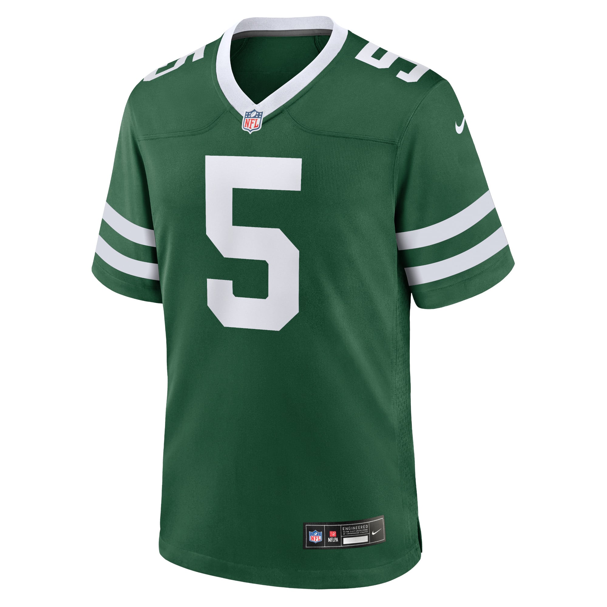 Garrett Wilson New York Jets Game Jersey - Legacy Green - Green - Image 3