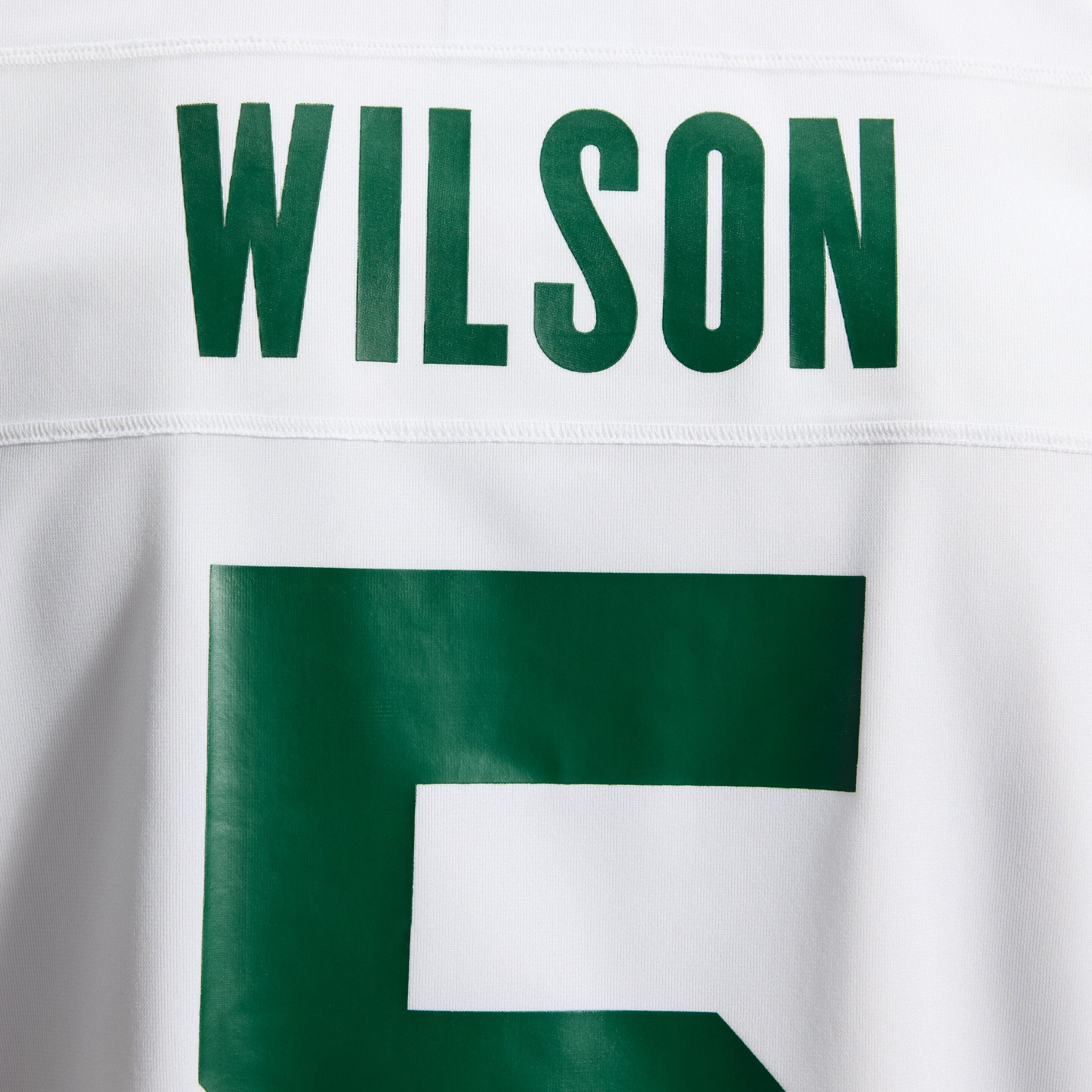 Garrett Wilson New York Jets Game Jersey - Legacy Green - White - Image 14