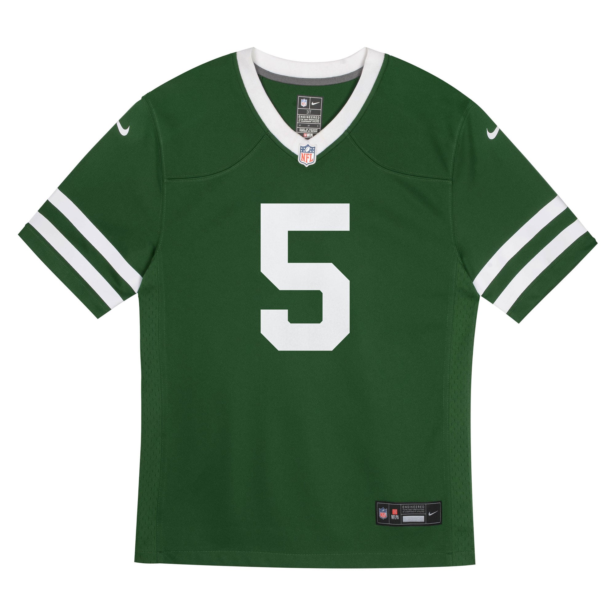 Garrett Wilson New York Jets Toddler Game Jersey - Legacy Green - Image 3