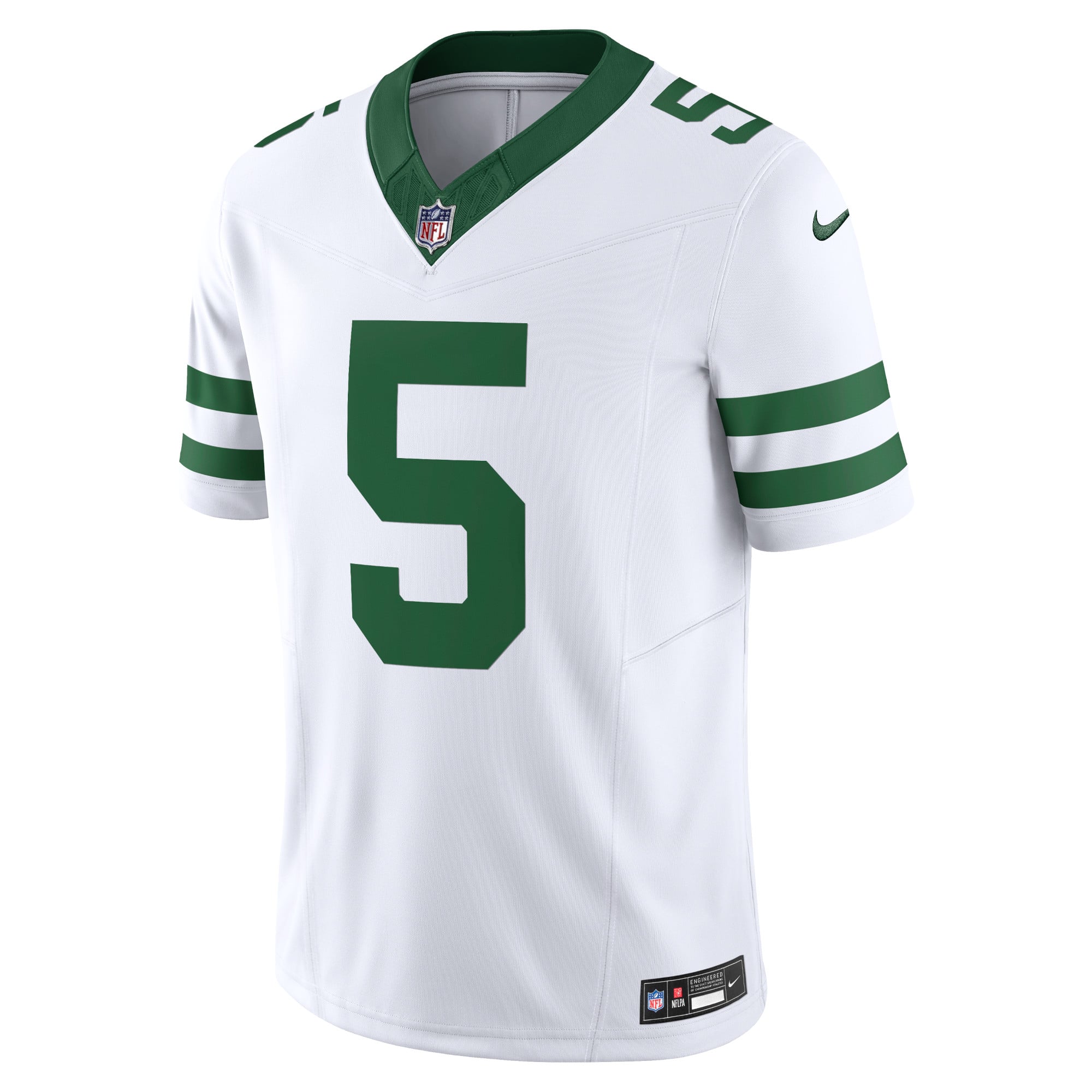 Garrett Wilson New York Jets Vapor F.U.S.E. Limited Jersey - Legacy Green - White - Image 3