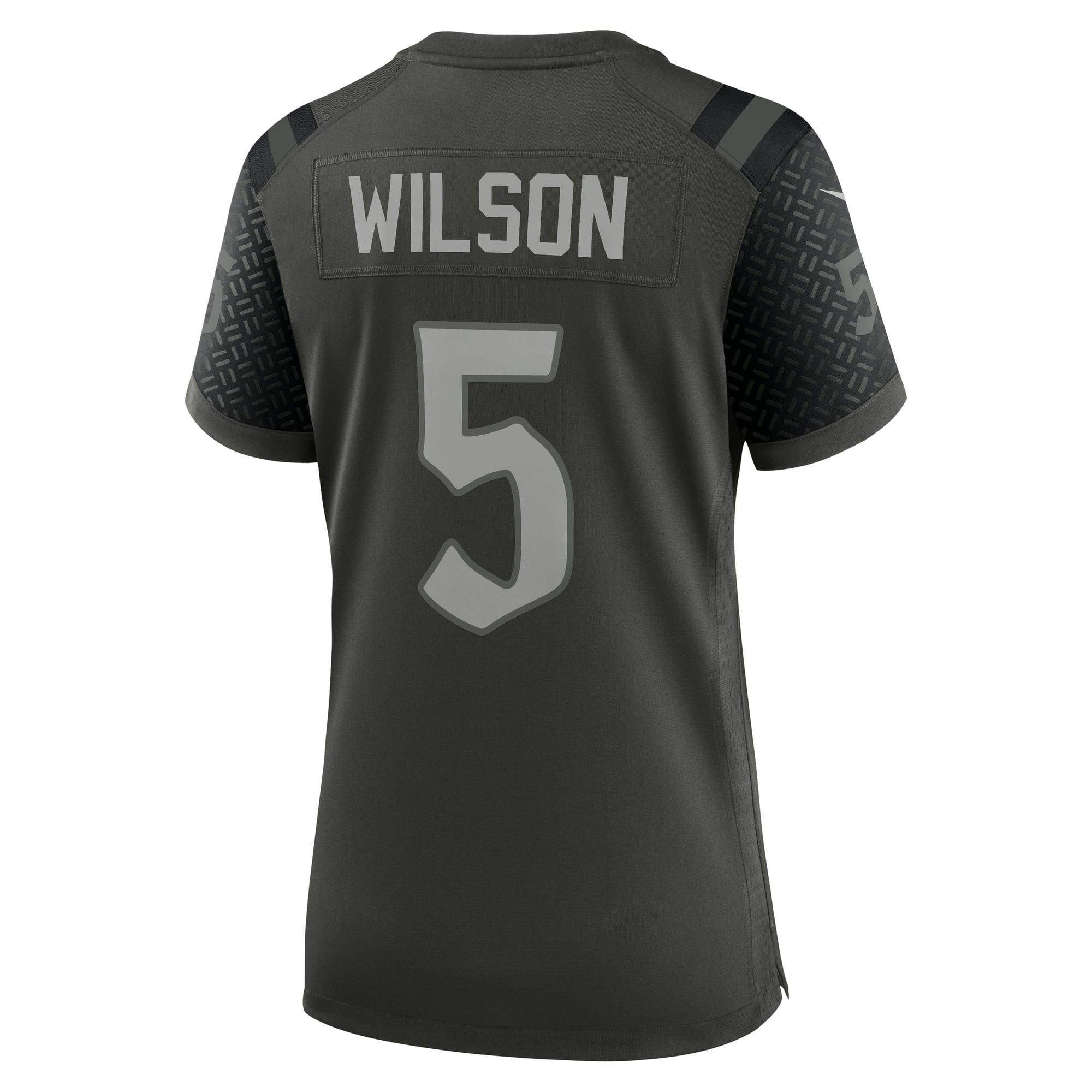 Garrett Wilson New York Jets Women's 2025 Rivalries Collection Game Jersey - Gotham Green - Image 4