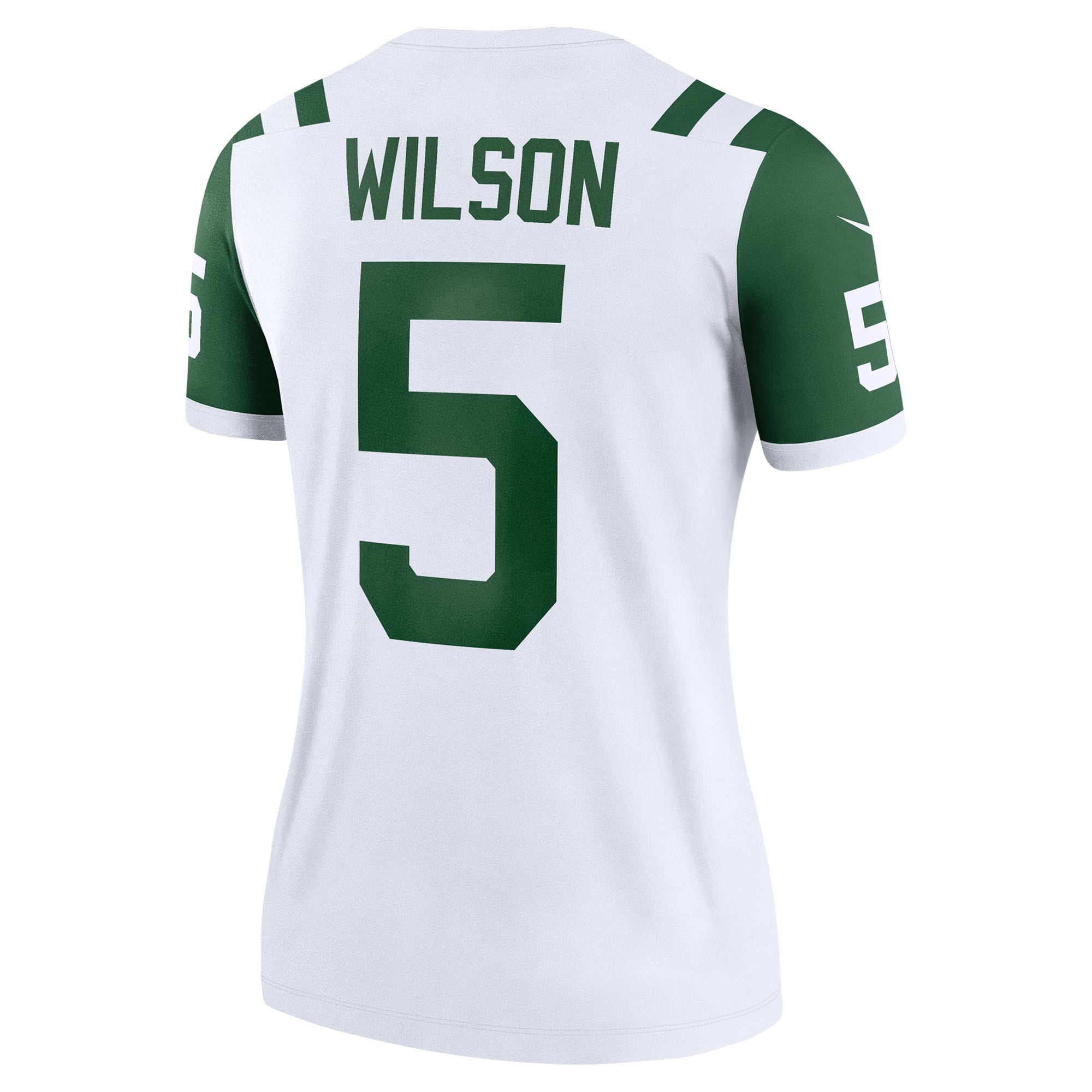 Garrett Wilson New York Jets Women's Legend Player Performance Top - Legacy Green - White - Image 4