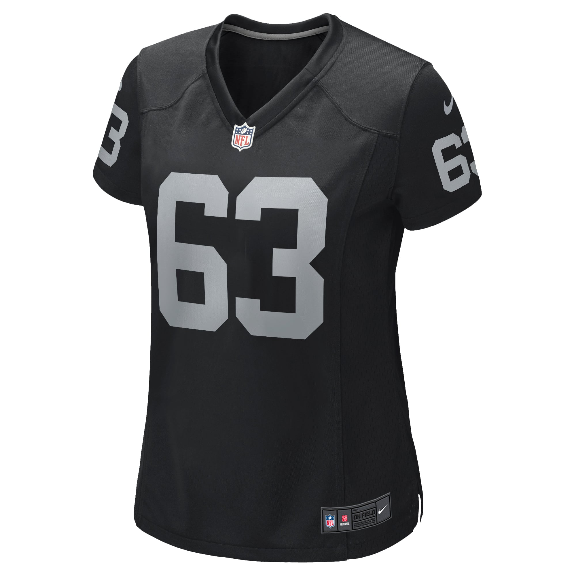 Gene Upshaw Las Vegas Raiders Women's Game Retired Player Jersey - Black - Image 3