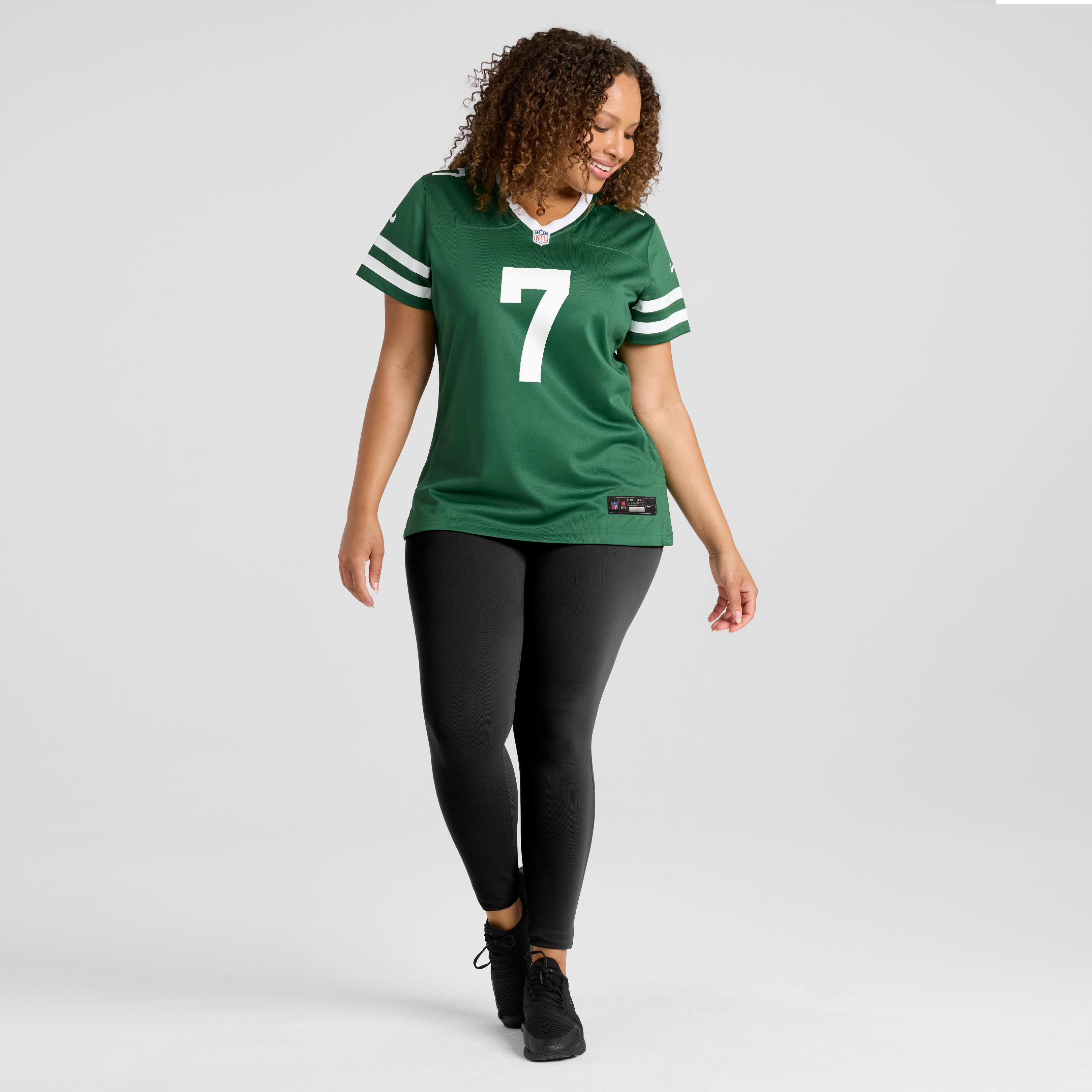 Geno Smith New York Jets Women's Game Jersey - Legacy Green - Image 7