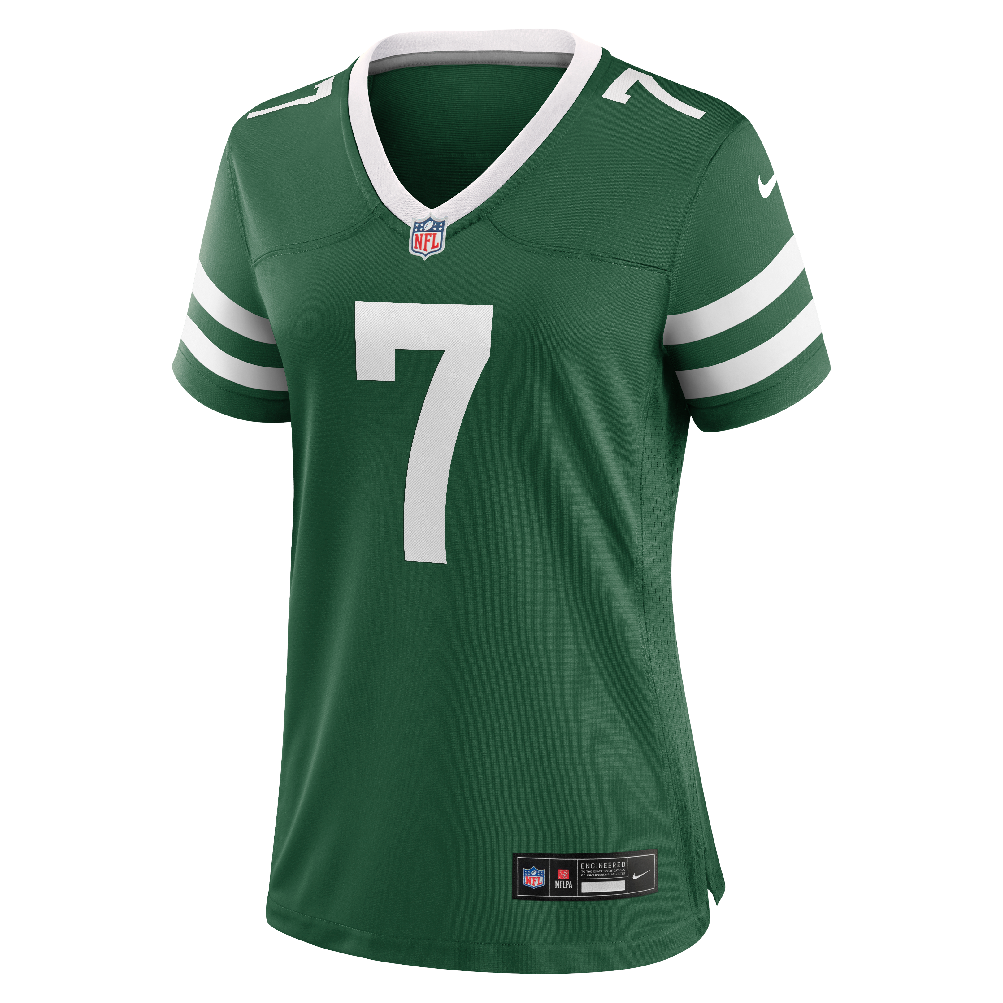 Geno Smith New York Jets Women's Game Jersey - Legacy Green - Image 3