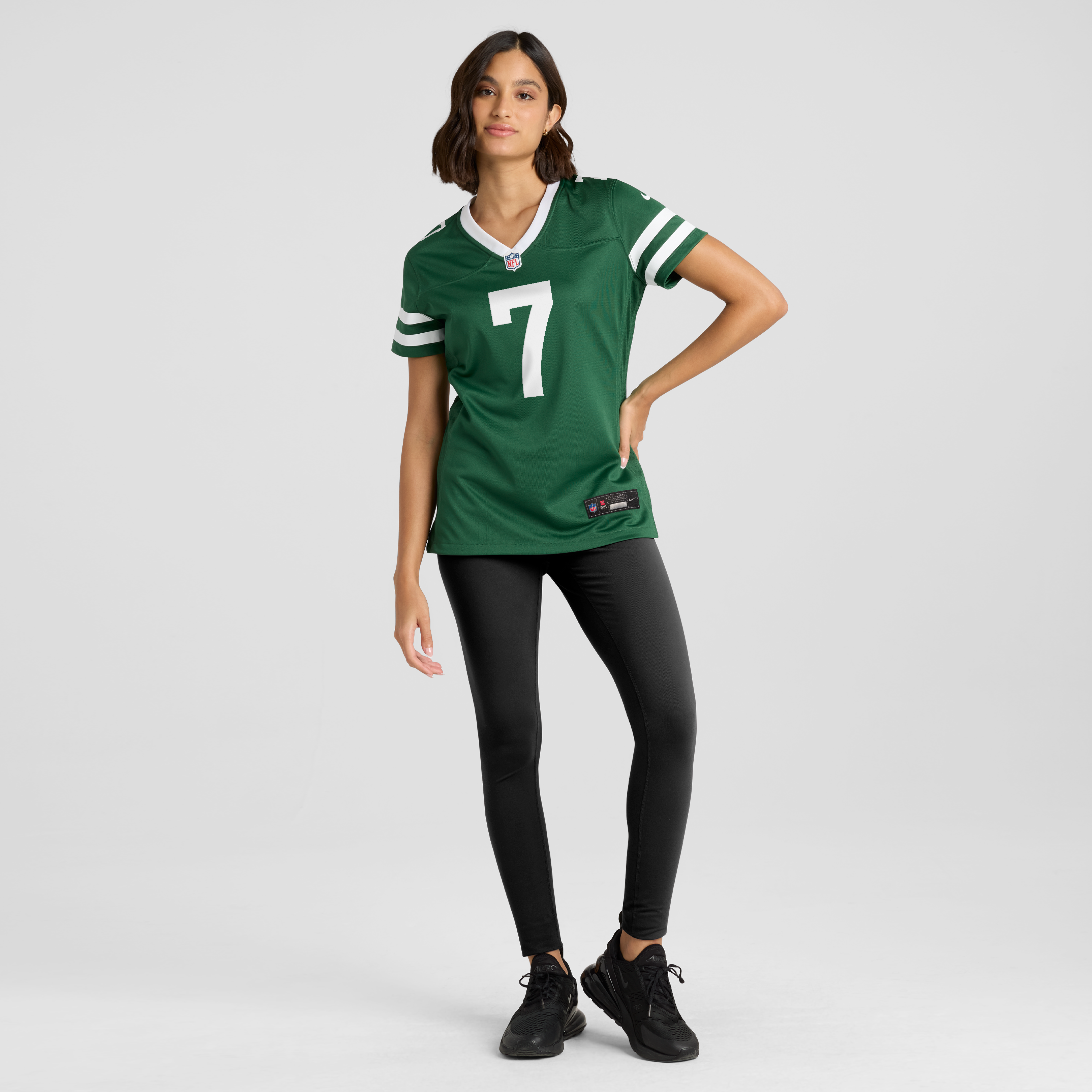 Geno Smith New York Jets Women's Game Jersey - Legacy Green - Image 5