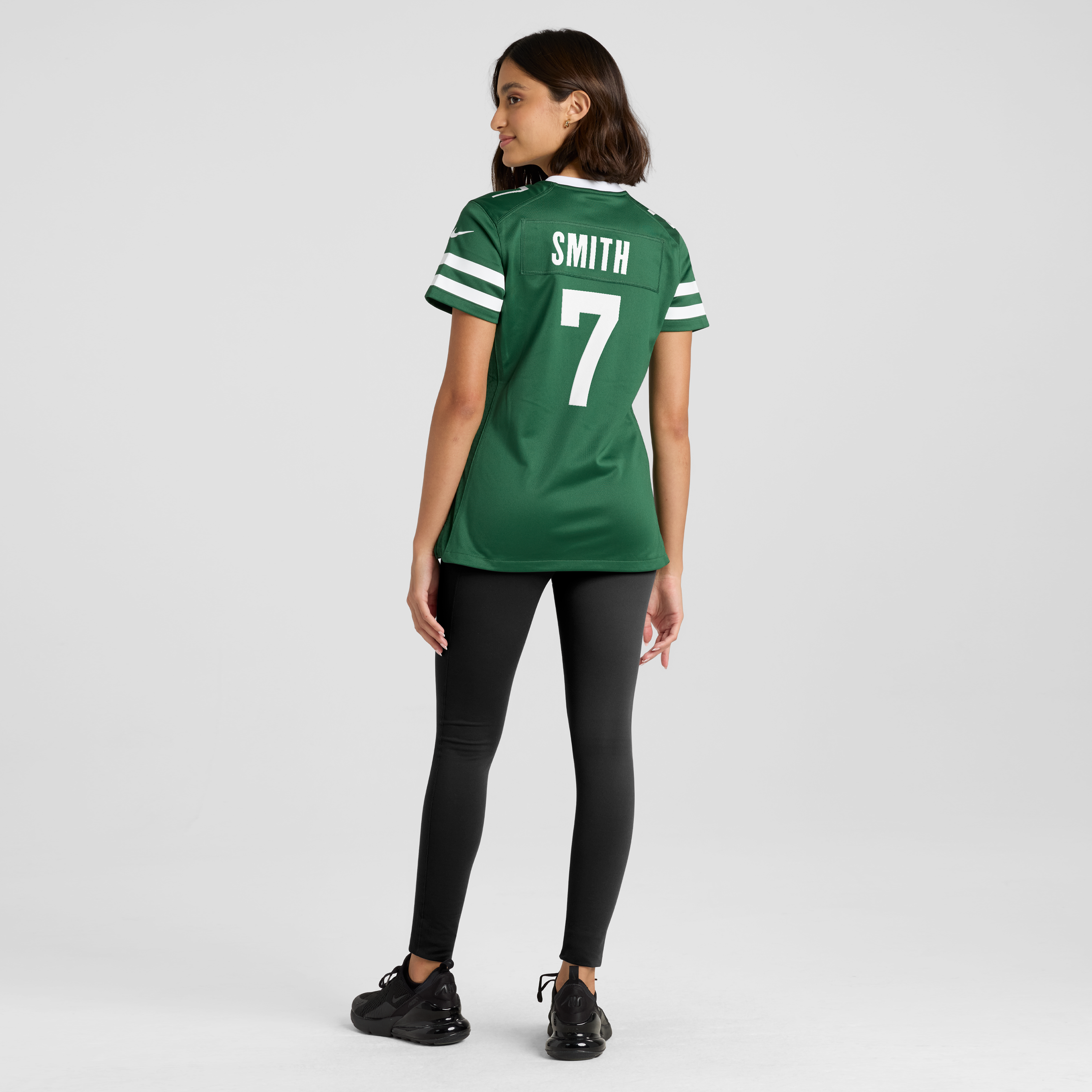 Geno Smith New York Jets Women's Game Jersey - Legacy Green - Image 6