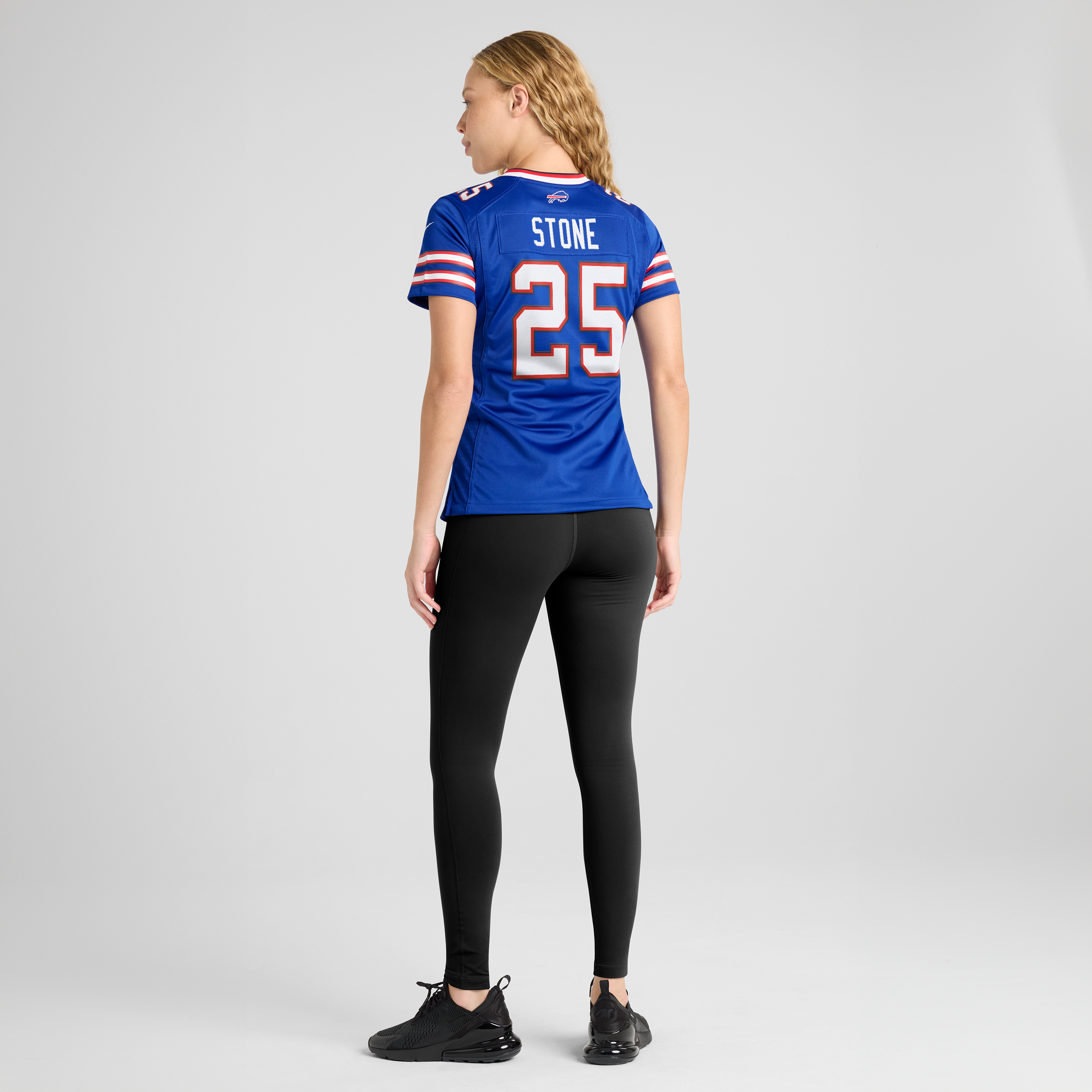 Geno Stone Buffalo Bills Women's Team Game Jersey - Royal - Image 6
