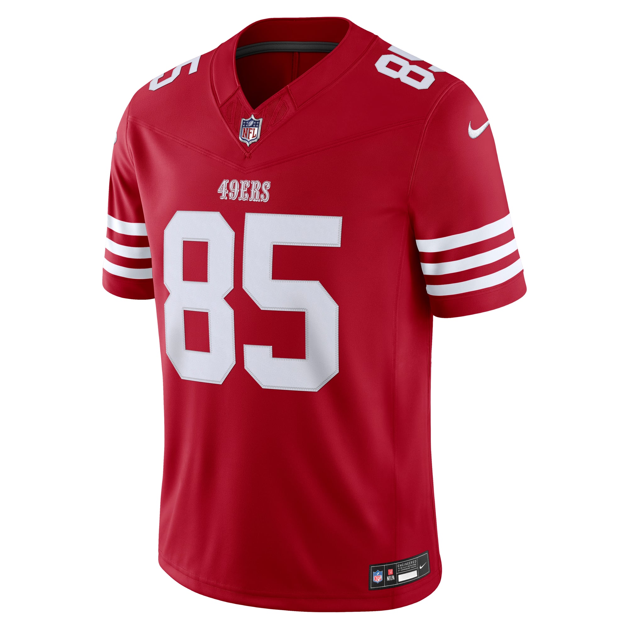 George Kittle San Francisco 49ers Alternate Vapor F.U.S.E. Stitched Limited Jersey - Scarlet - Image 3