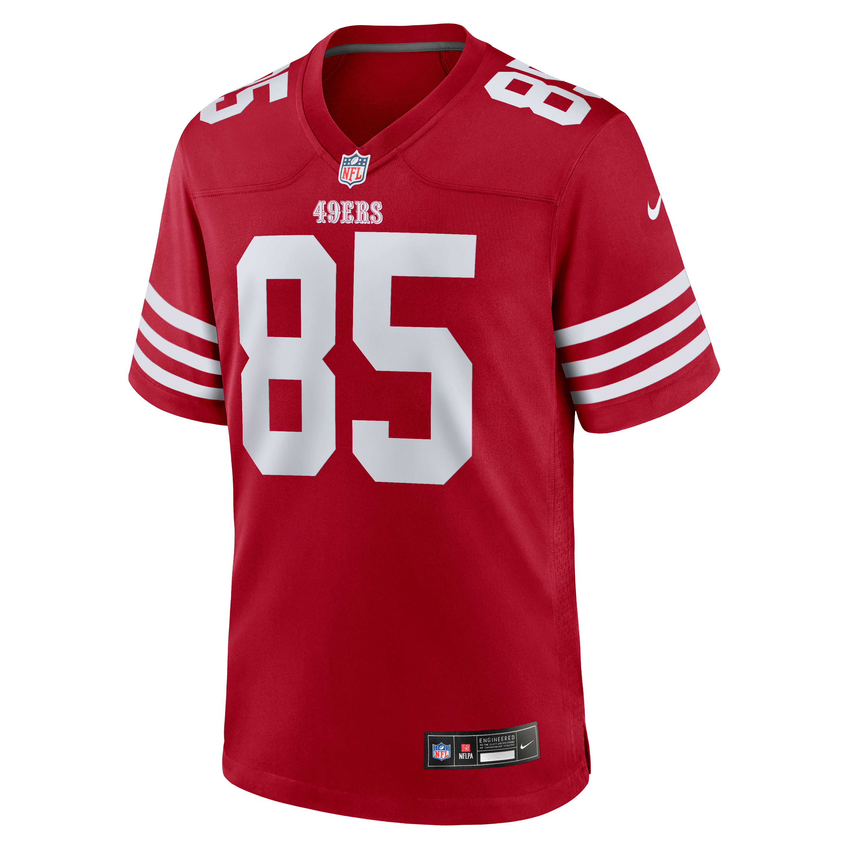 George Kittle San Francisco 49ers Player Game Jersey - Scarlet - Image 3