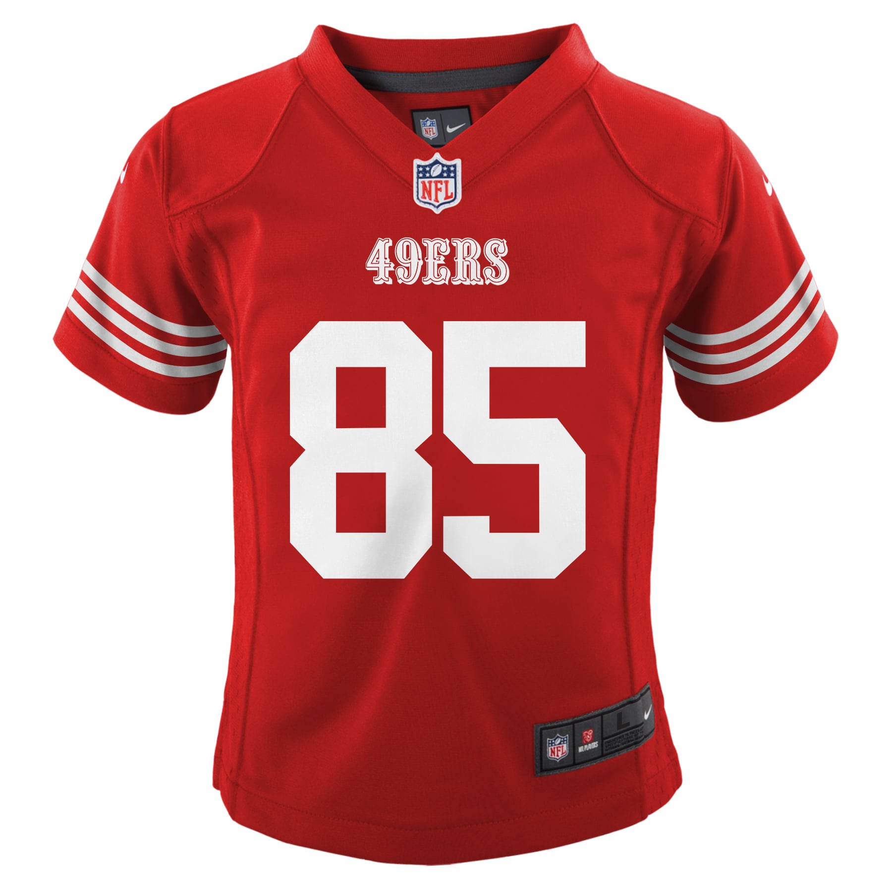 George Kittle San Francisco 49ers Preschool Game Jersey - Scarlet - Image 3