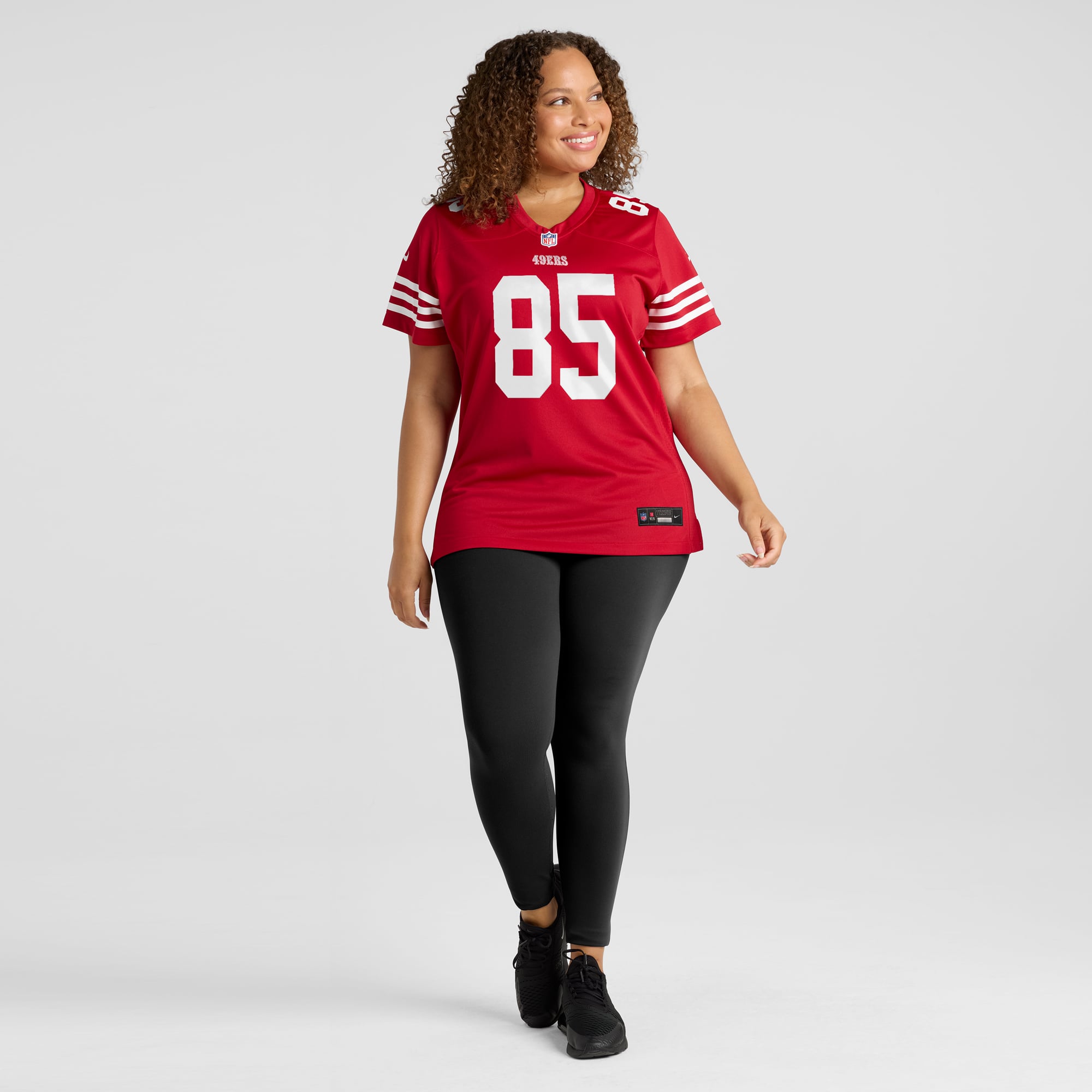 George Kittle San Francisco 49ers Women's Player Jersey - Scarlet - Image 7