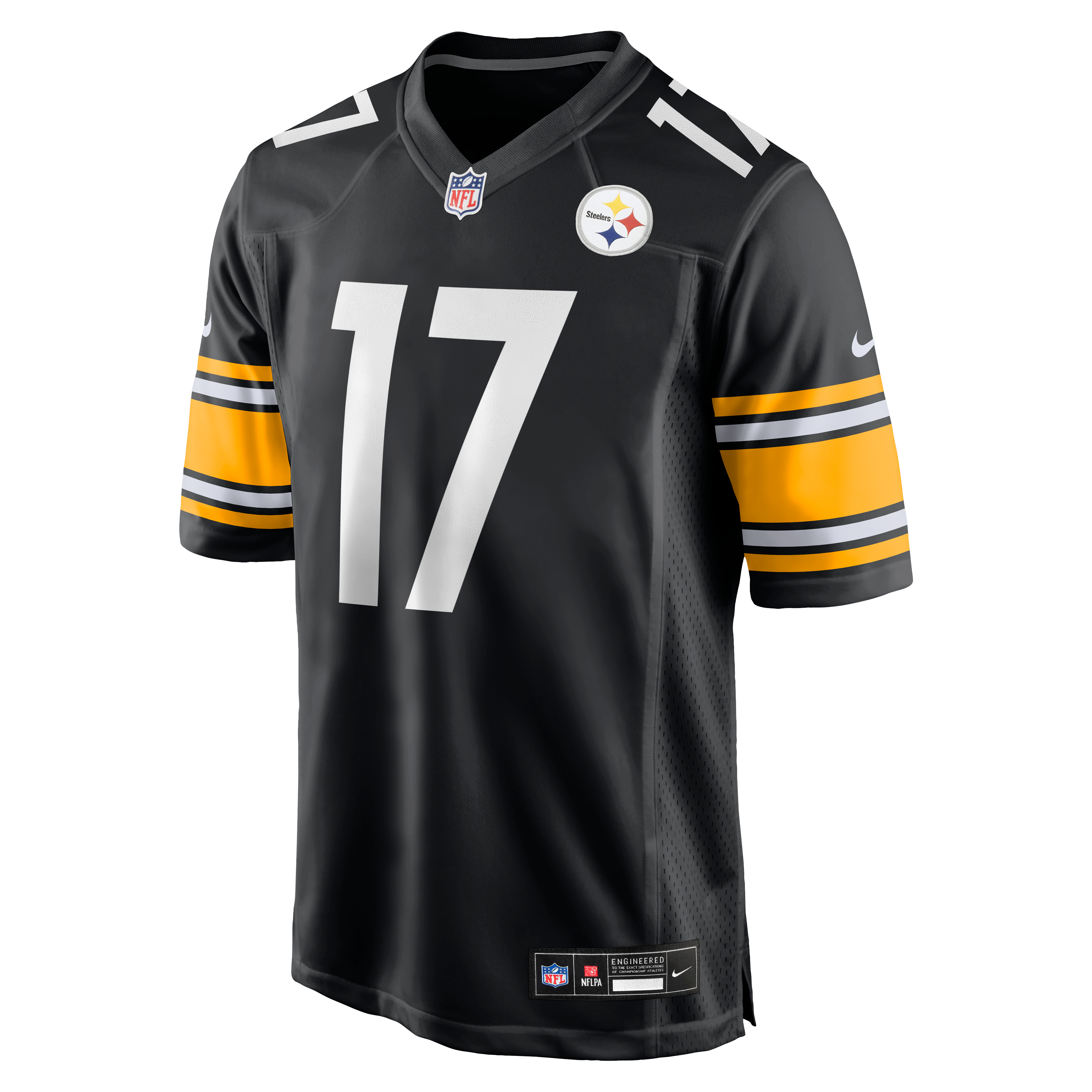 Germie Bernard Pittsburgh Steelers Game Jersey - Black - Image 5