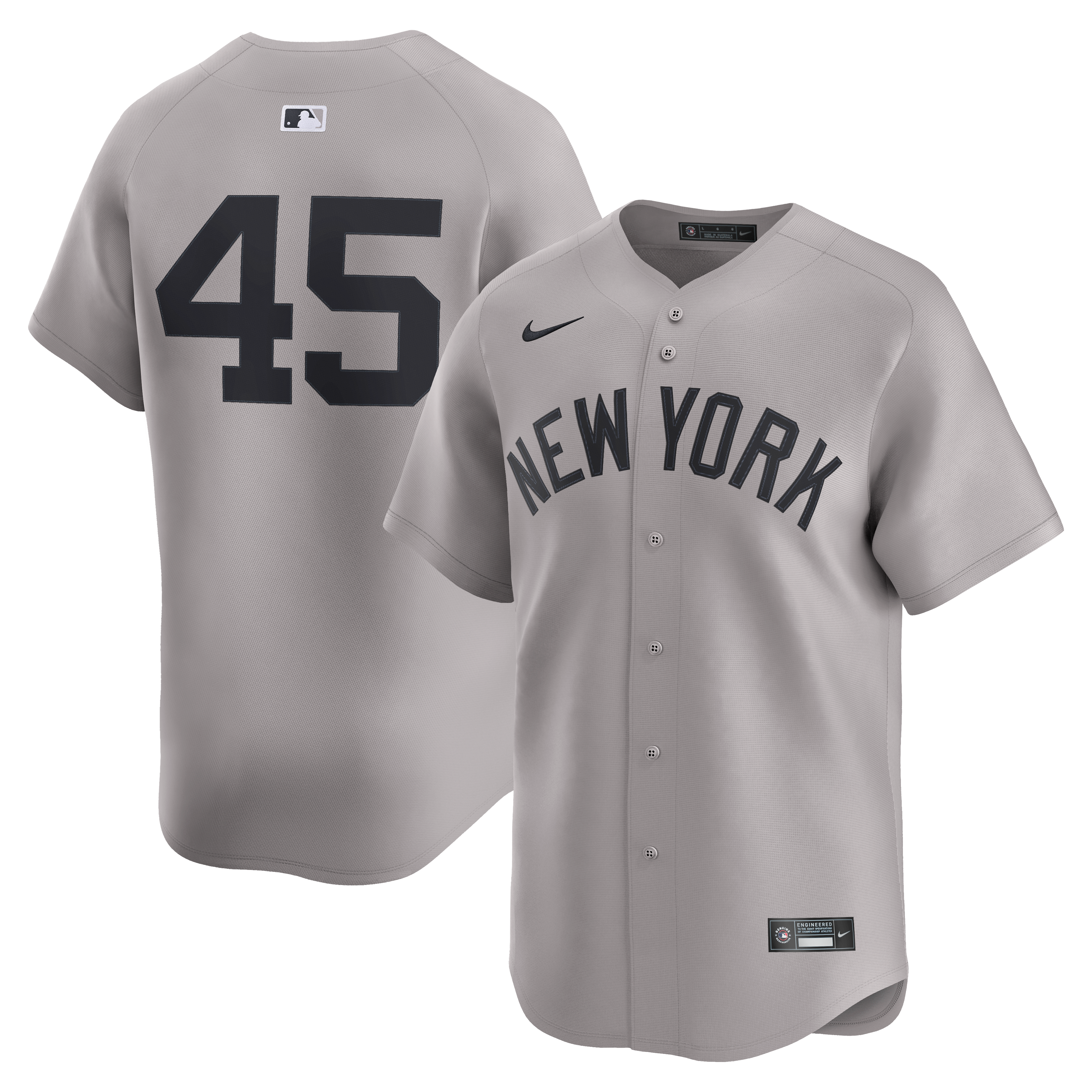 Gerrit Cole New York Yankees Road Limited Player Jersey - Gray