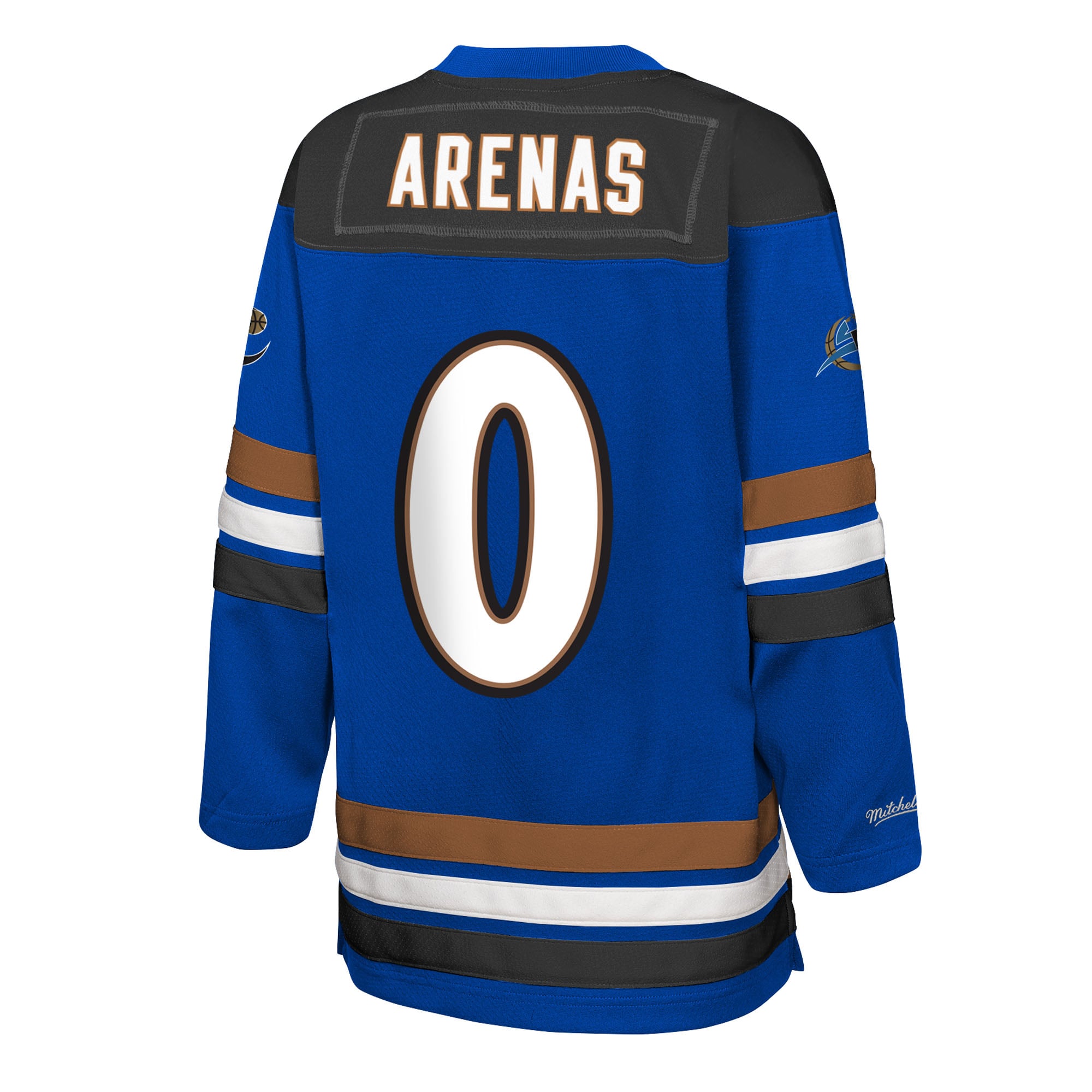 Gilbert Arenas Washington Wizards Youth Maxxed Out 2.0 Fashion Hockey Jersey - Blue - Image 4