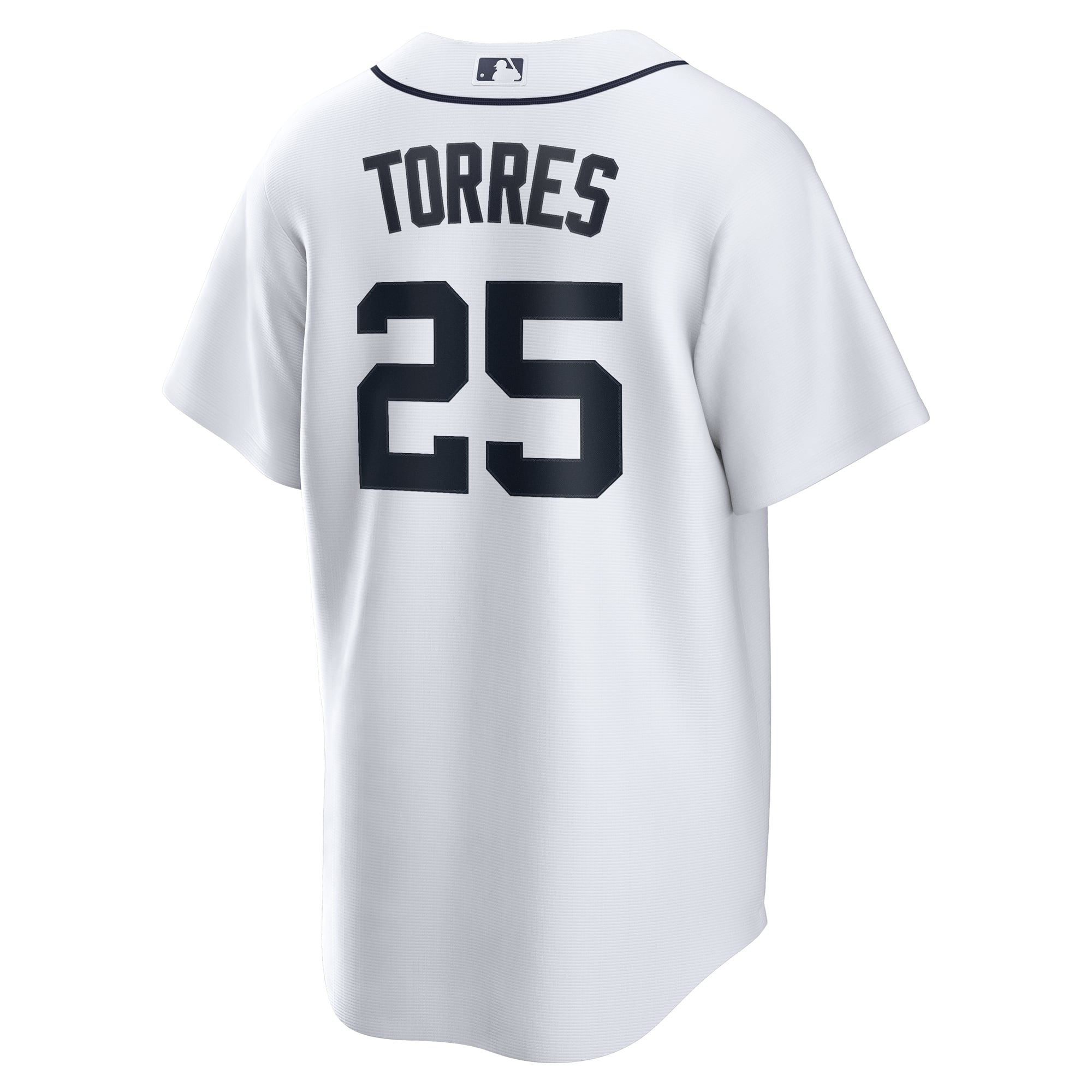 Gleyber Torres Detroit Tigers Home Jersey - White - Image 4