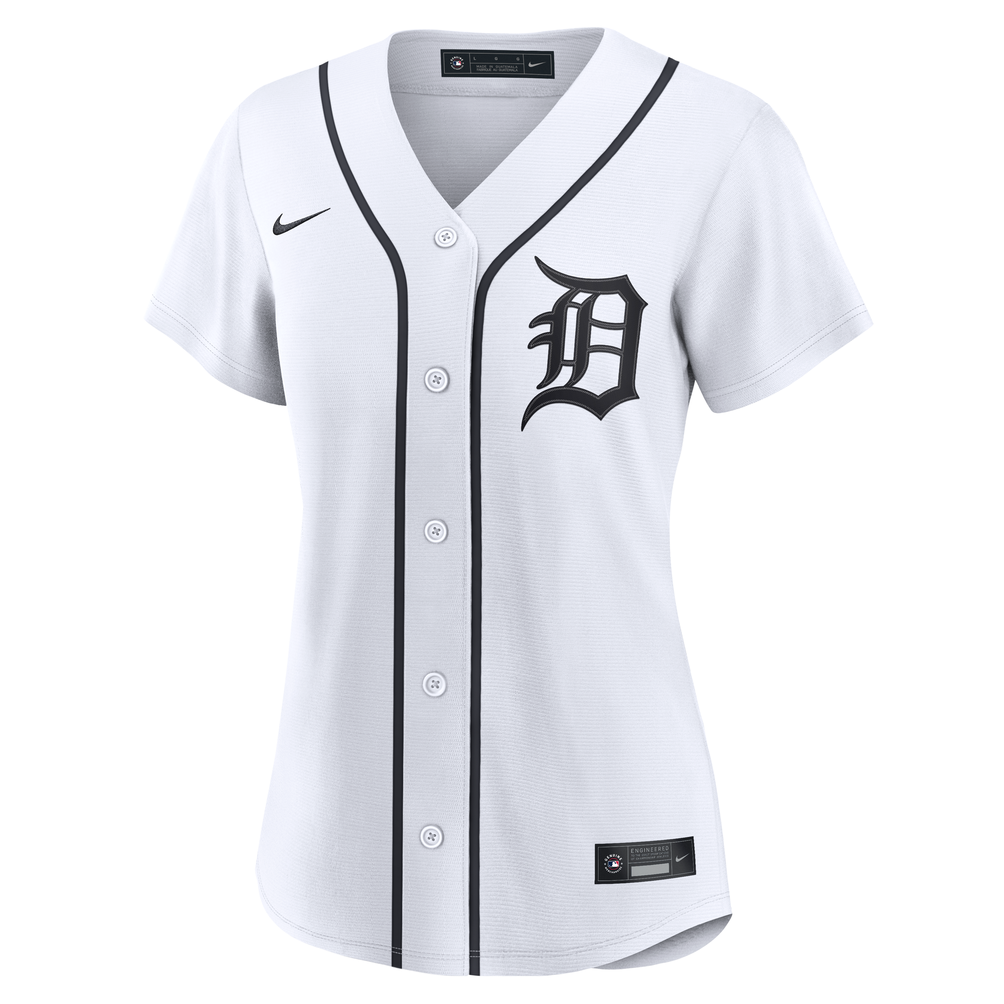 Gleyber Torres Detroit Tigers Women's Home Jersey - White - Image 3