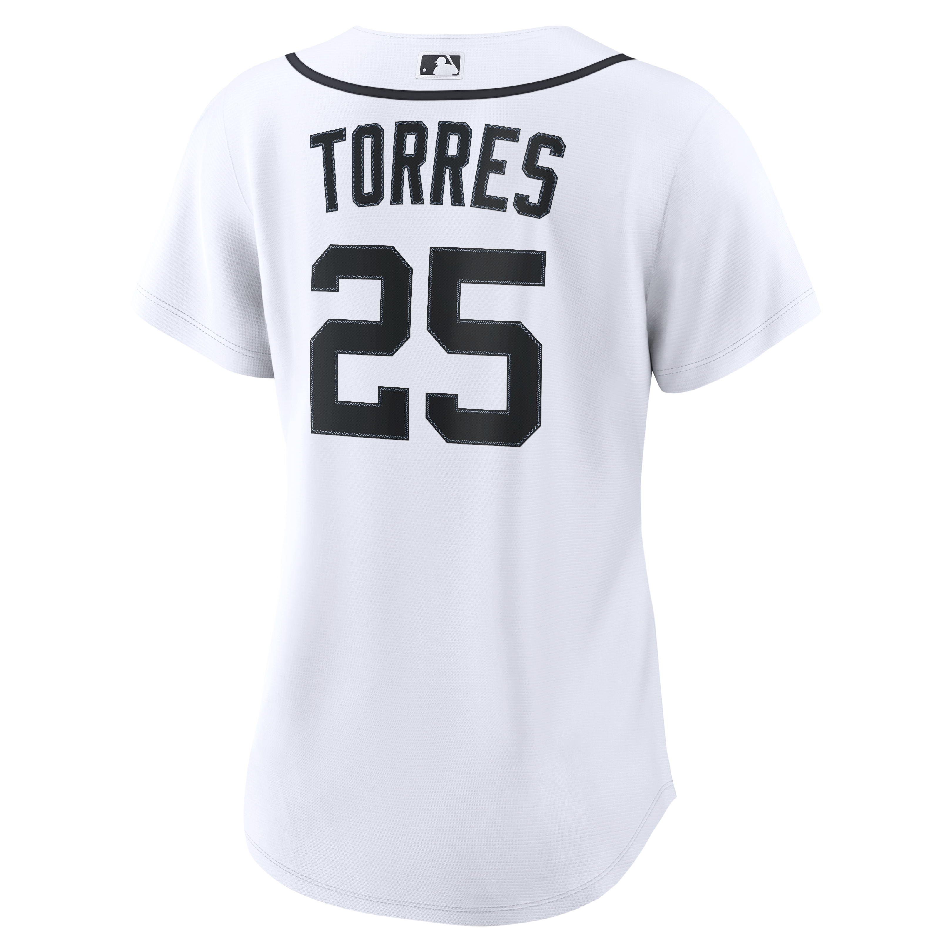 Gleyber Torres Detroit Tigers Women's Home Jersey - White - Image 4