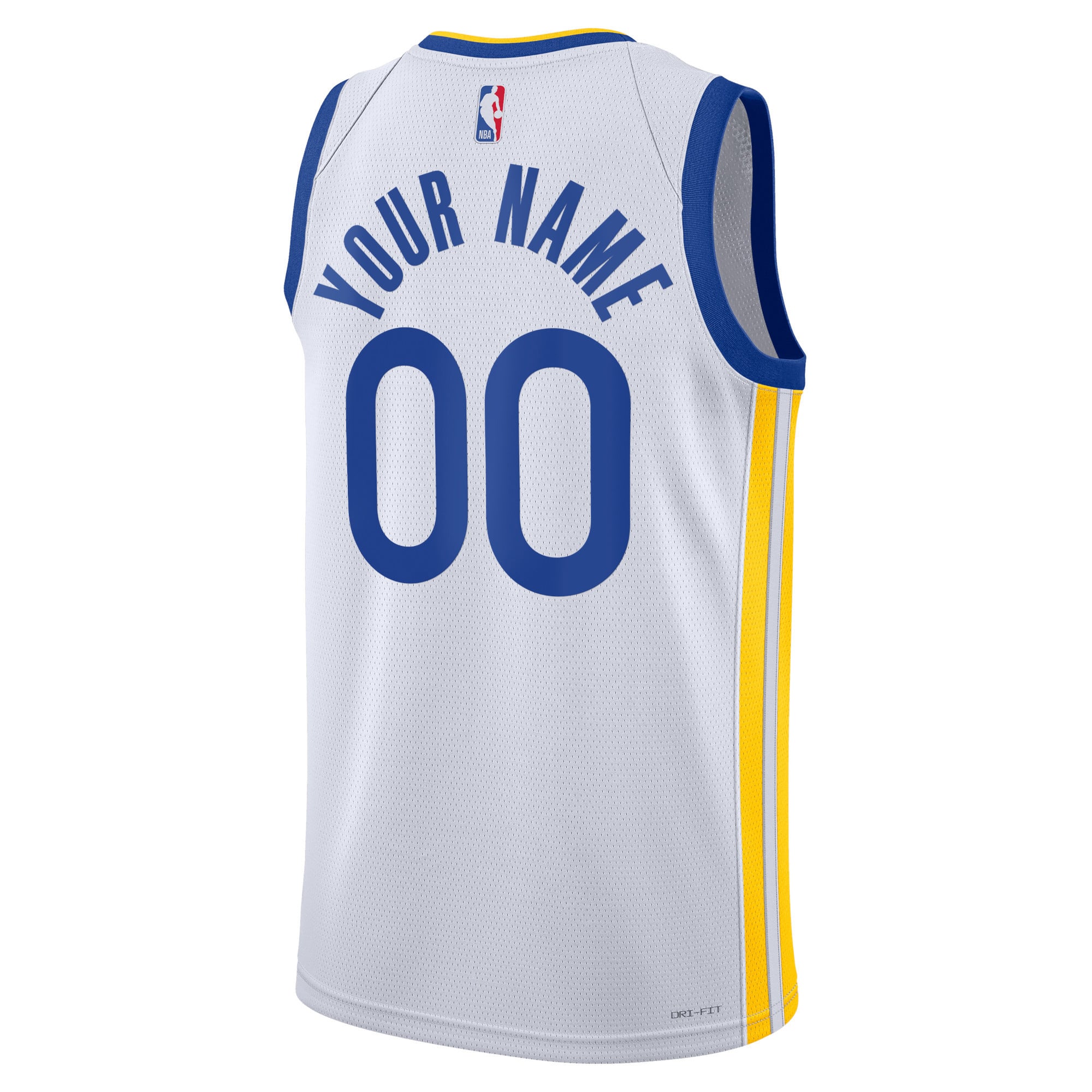 Golden State Warriors Unisex Swingman Custom Jersey White - Association Edition - White - Image 4